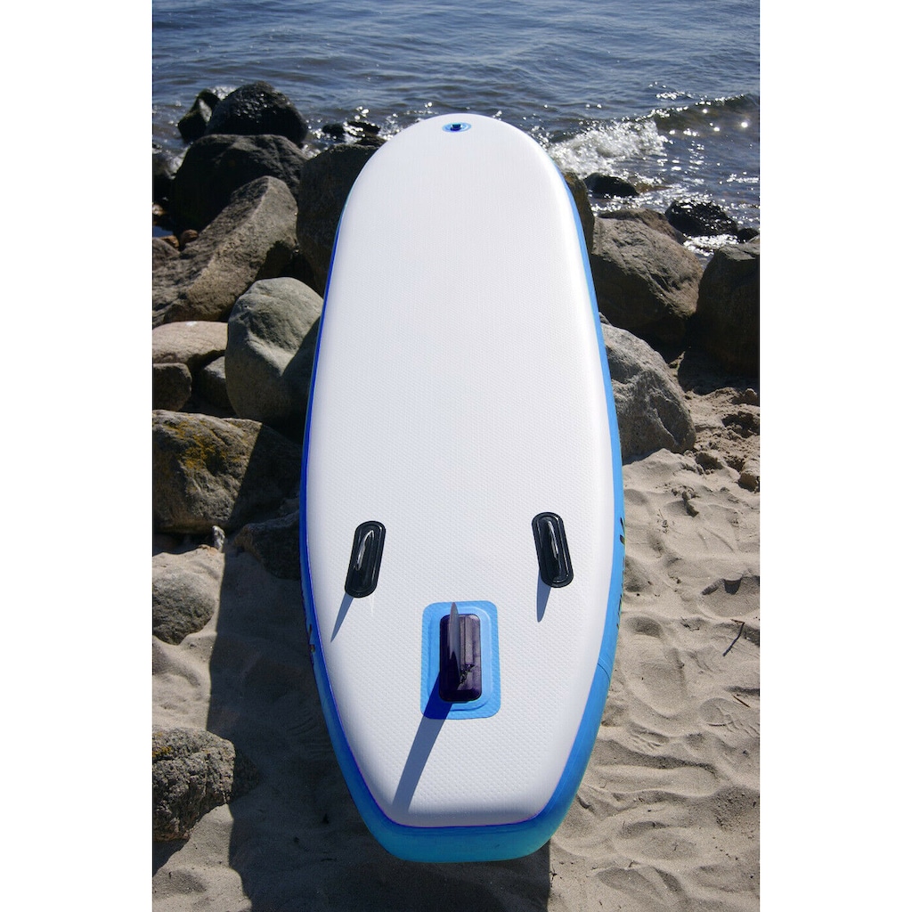 EXPLORER Inflatable SUP-Board »Explorer SUP 300 blau«, (Set, mit Paddel, Pumpe und Transportrucksack)