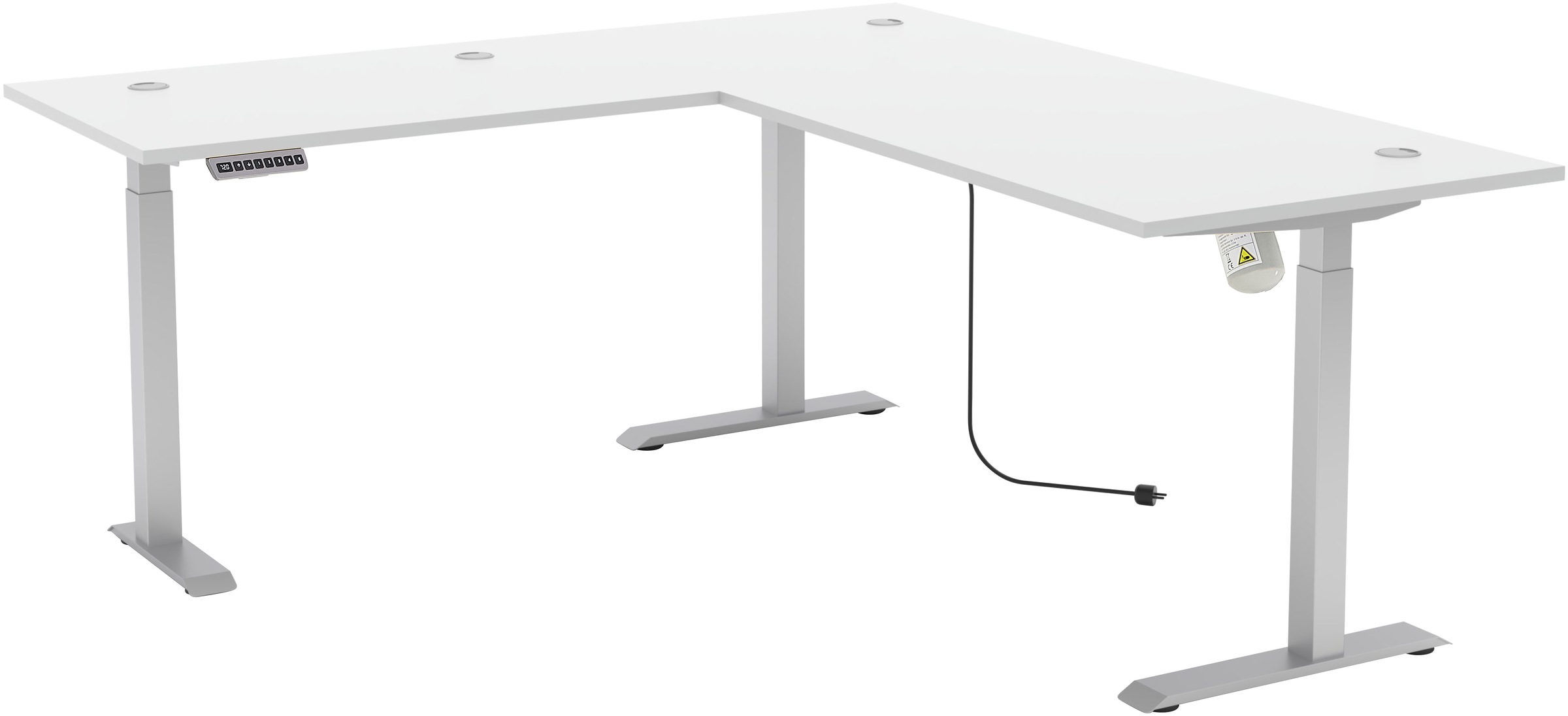 Innostyle Schreibtisch »Schreibtisch Santorin, 185/72/173 cm ( B/H/T)« 1 St günstig online kaufen