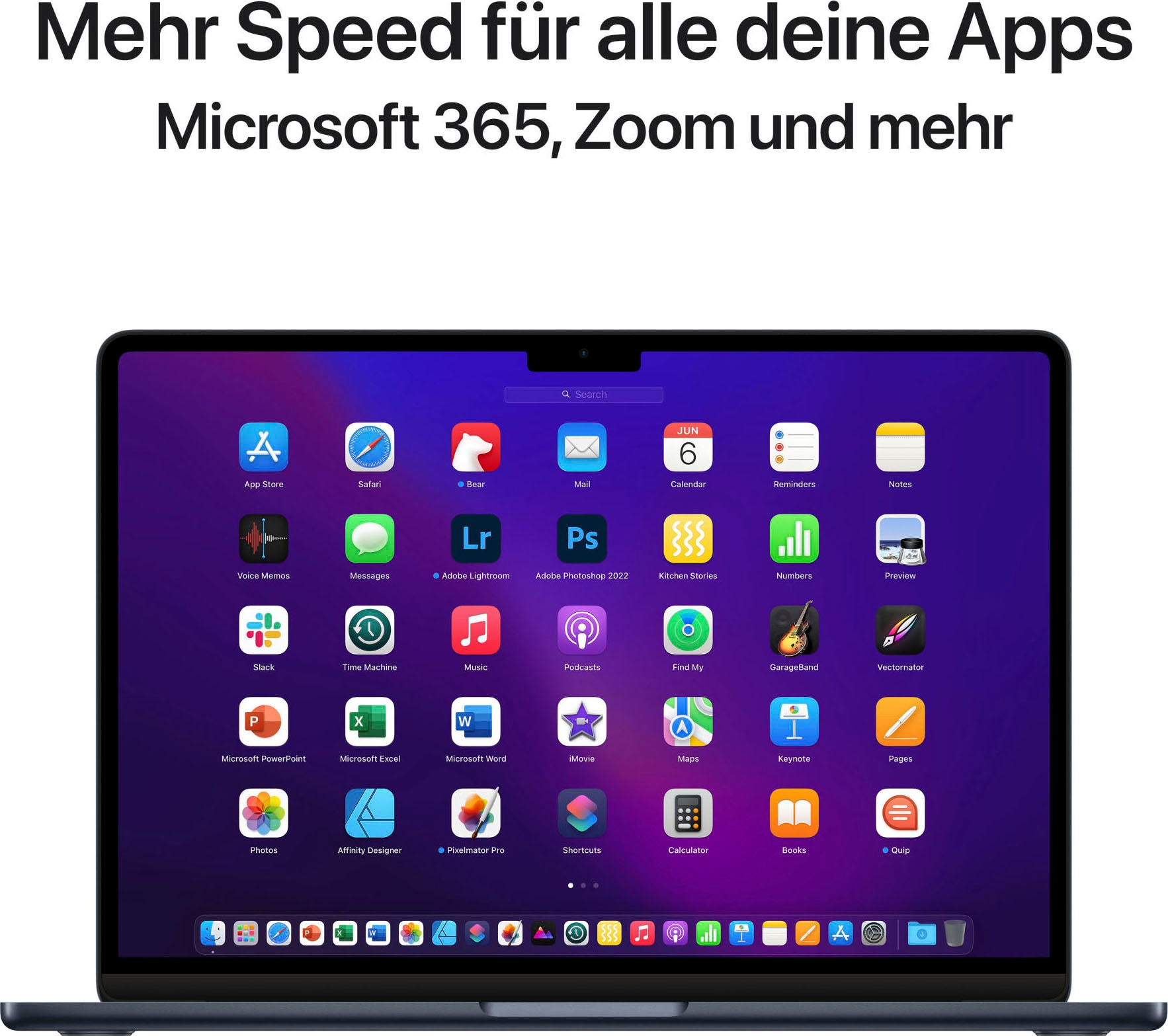 Apple Notebook »CTO MBA13 Z161 M2 8/10 24/512G DECTO«, 34,46 cm, / 13,6 Zoll, Apple, M2, 10-Core GPU, 512 GB SSD