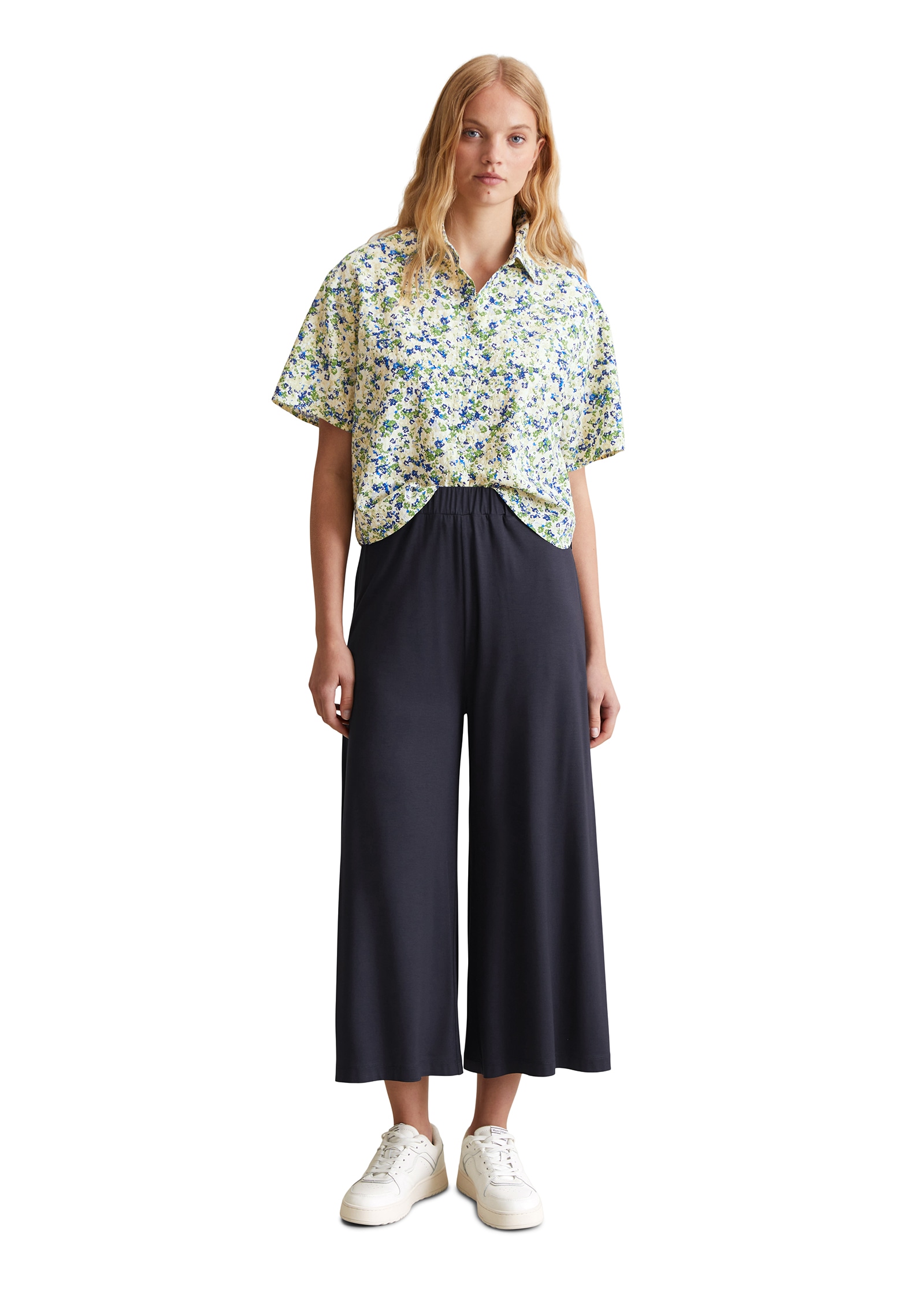 Marc O'Polo DENIM Culotte, elastischer Bund, weit