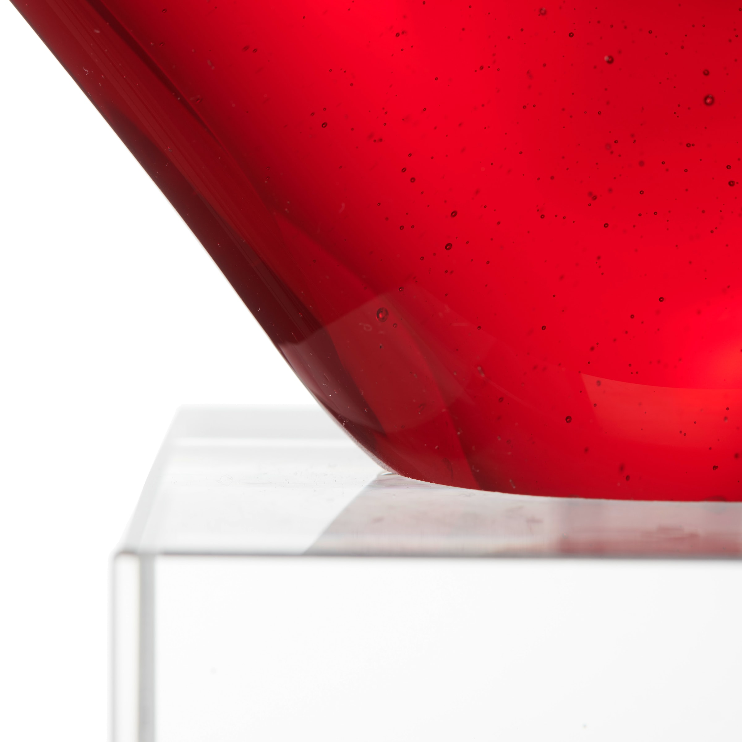 LEONARDO Dekofigur »Herzskulptur HEART 24 cm rot«
