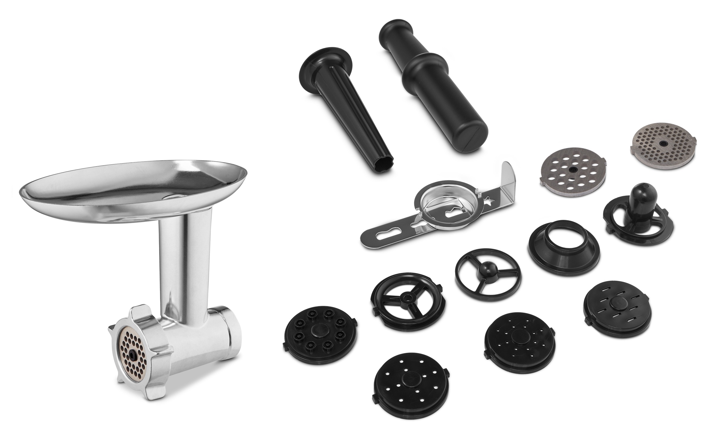 Medion® Küchenmaschine »MD 18442, 8 Geschwindigkeitsstufen, Impulsfunktion, 5L Rührschüssel«, Umfangreiches Zubehör-Set inkl. Eisschüssel für Speiseeiszubereitung