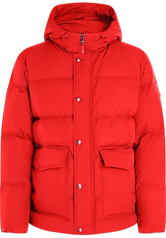 Steppjacke »CL HILFIGER DOWN HOODED JACKET«, mit Kapuze