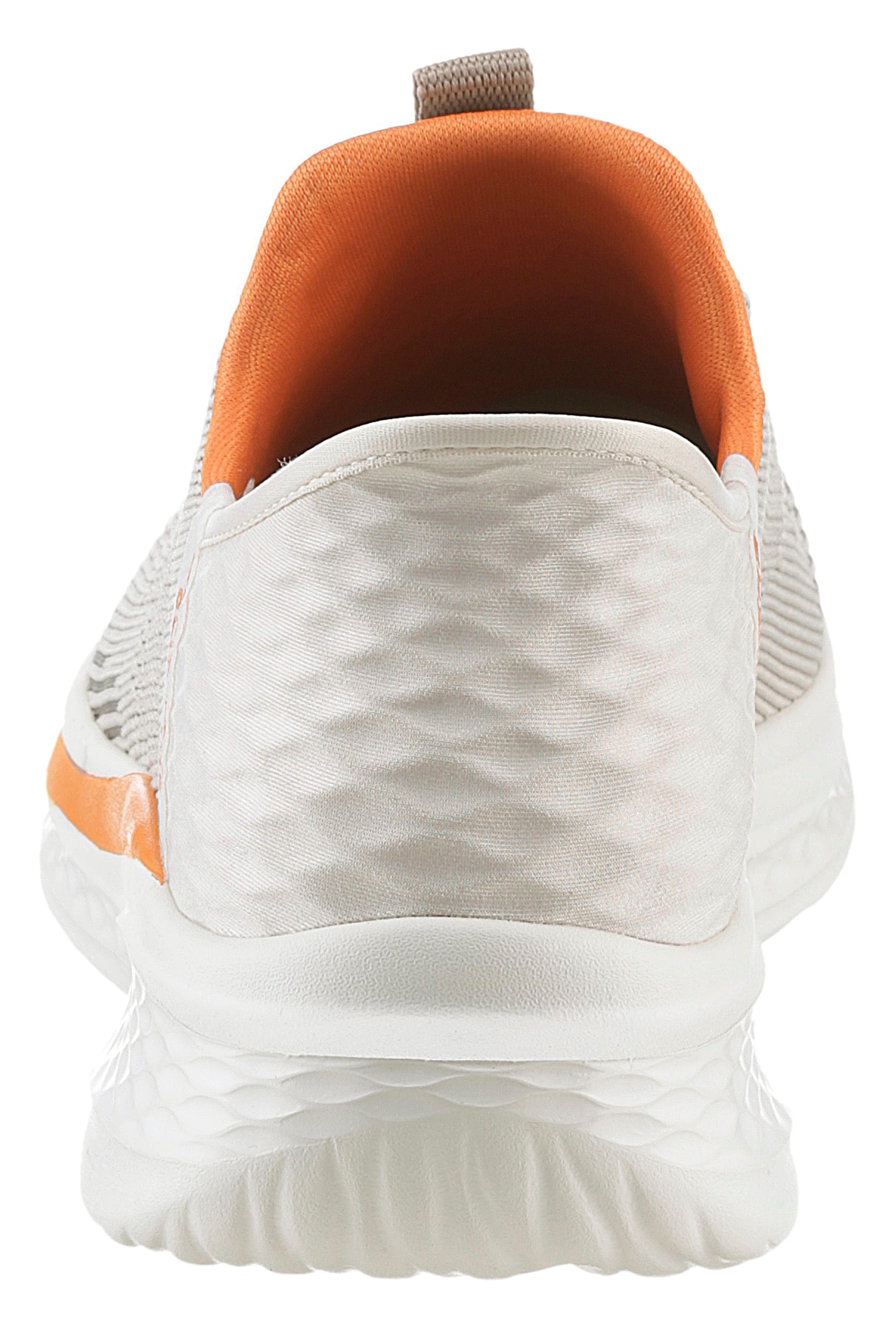 Skechers Slip-On Sneaker »SLADE-QUINTO«, Slipper, Freizeitschuh mit dezenten Kontrastbesatz