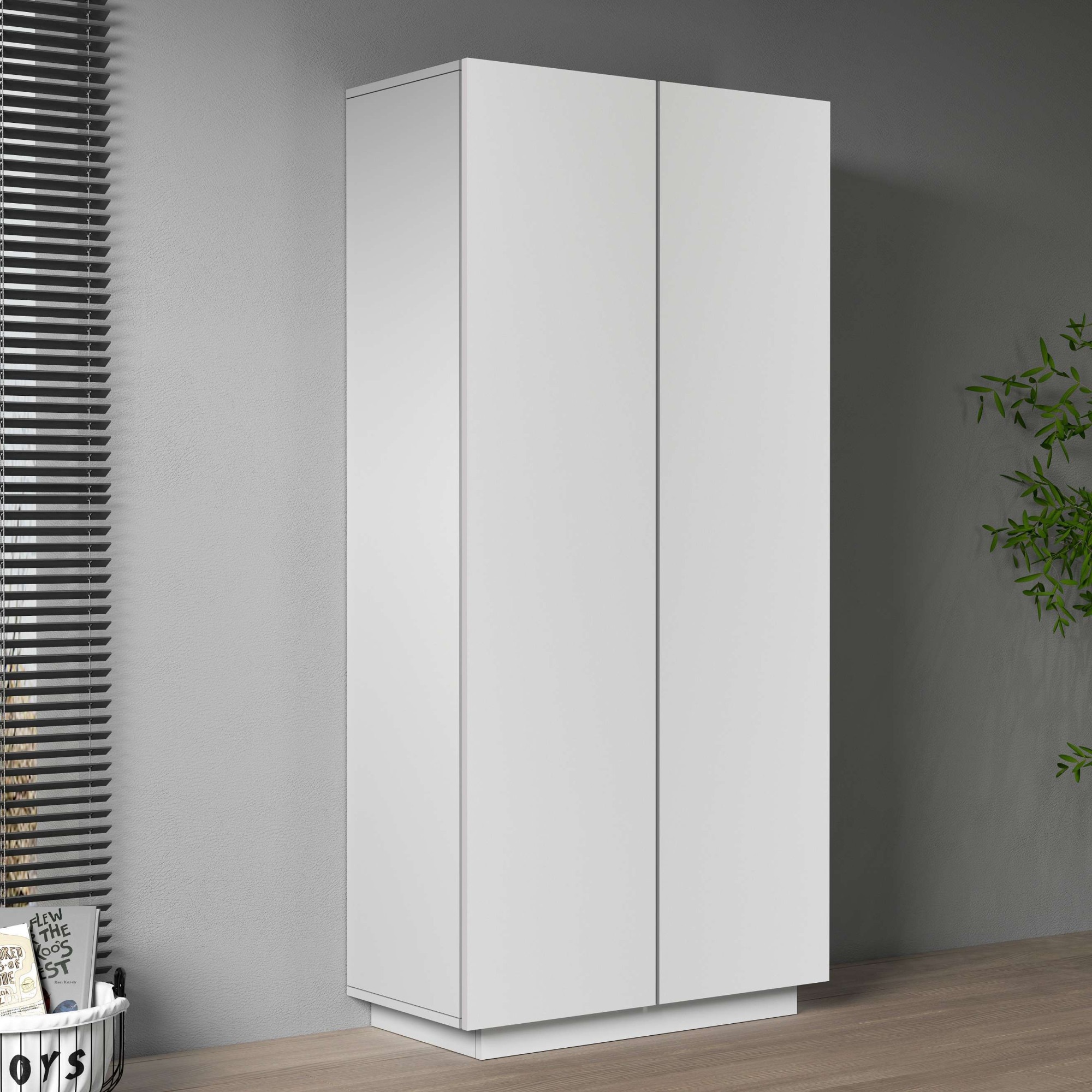 INOSIGN Aktenschrank »Essential, Mehrzweckschrank, Büroschrank mit 2 Türen«, & verstellbaren Einlegeböden, Höhe 86 oder 166 cm, Made in Italy