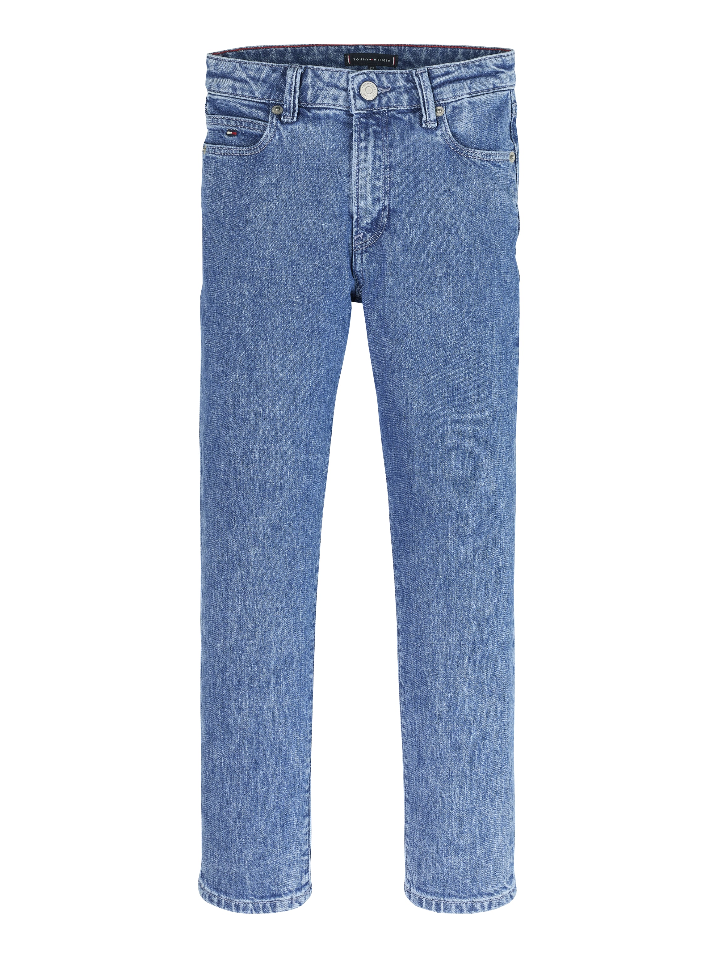 Tommy Hilfiger Straight-Jeans »MODERN STRAIGHT SALT&PEPPER«, mit Logostickerei