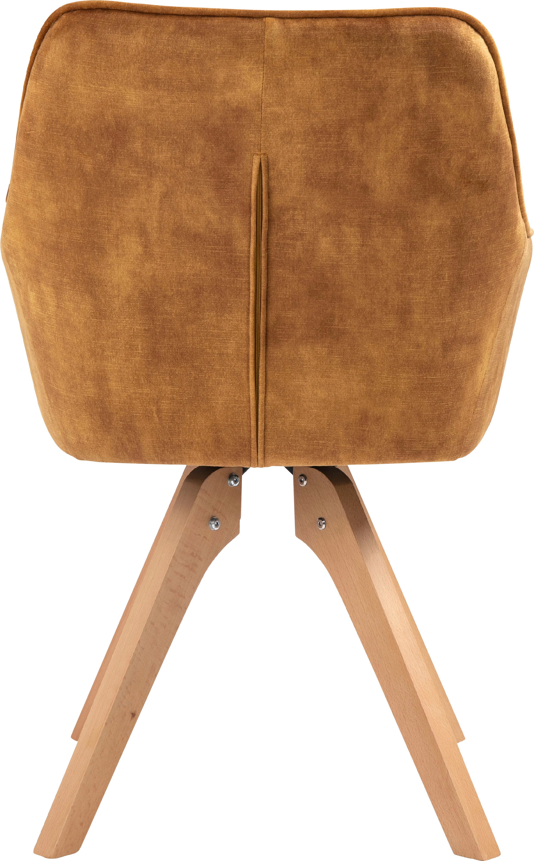 SalesFever Essgruppe »Elegante Sitzgruppe« 5-teiliges Set: Samtverlour-Stühle und 160cm Tisch