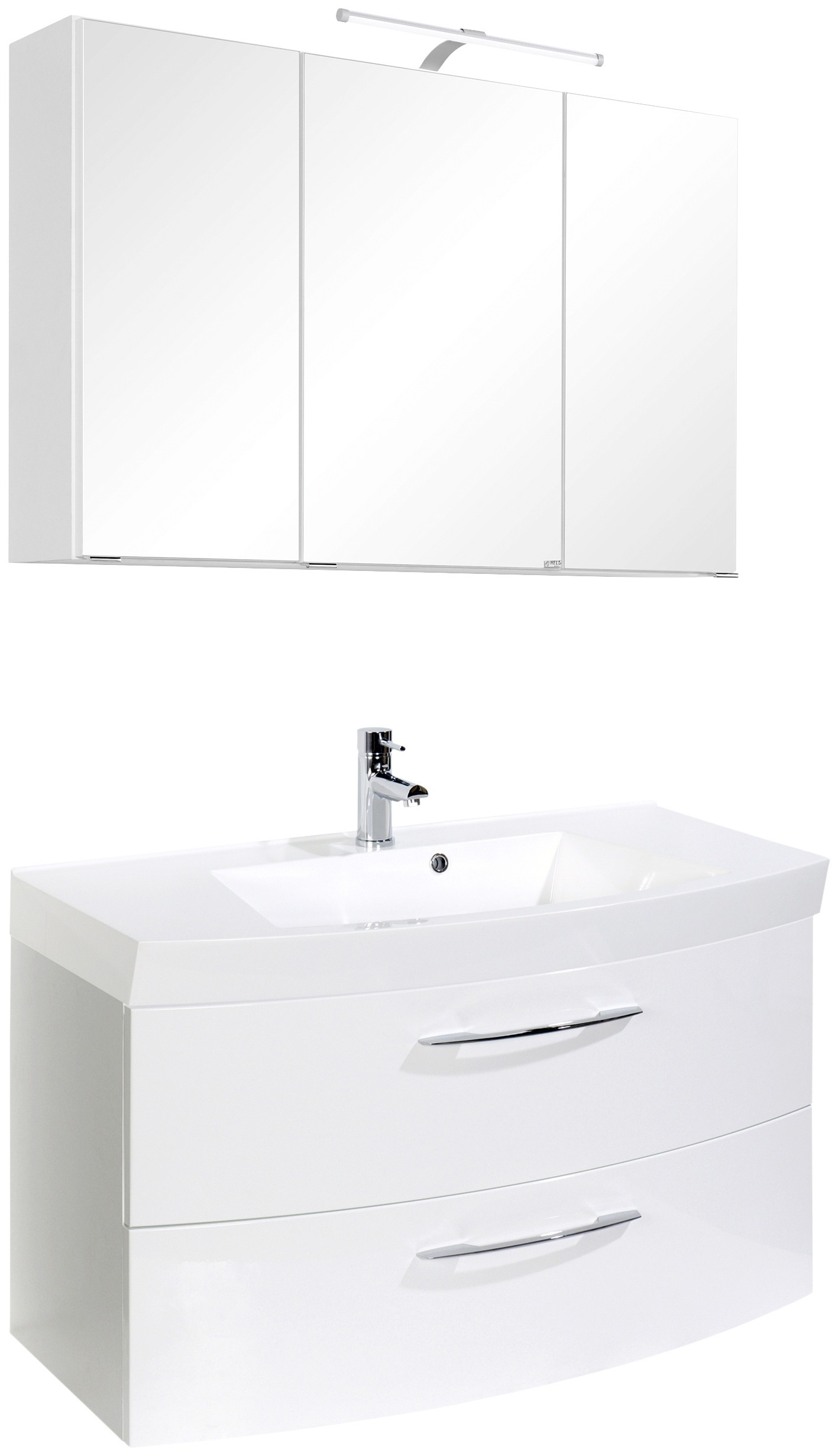 welltime Badmöbel-Set »Florida« 2 Stk. tlg. günstig online kaufen