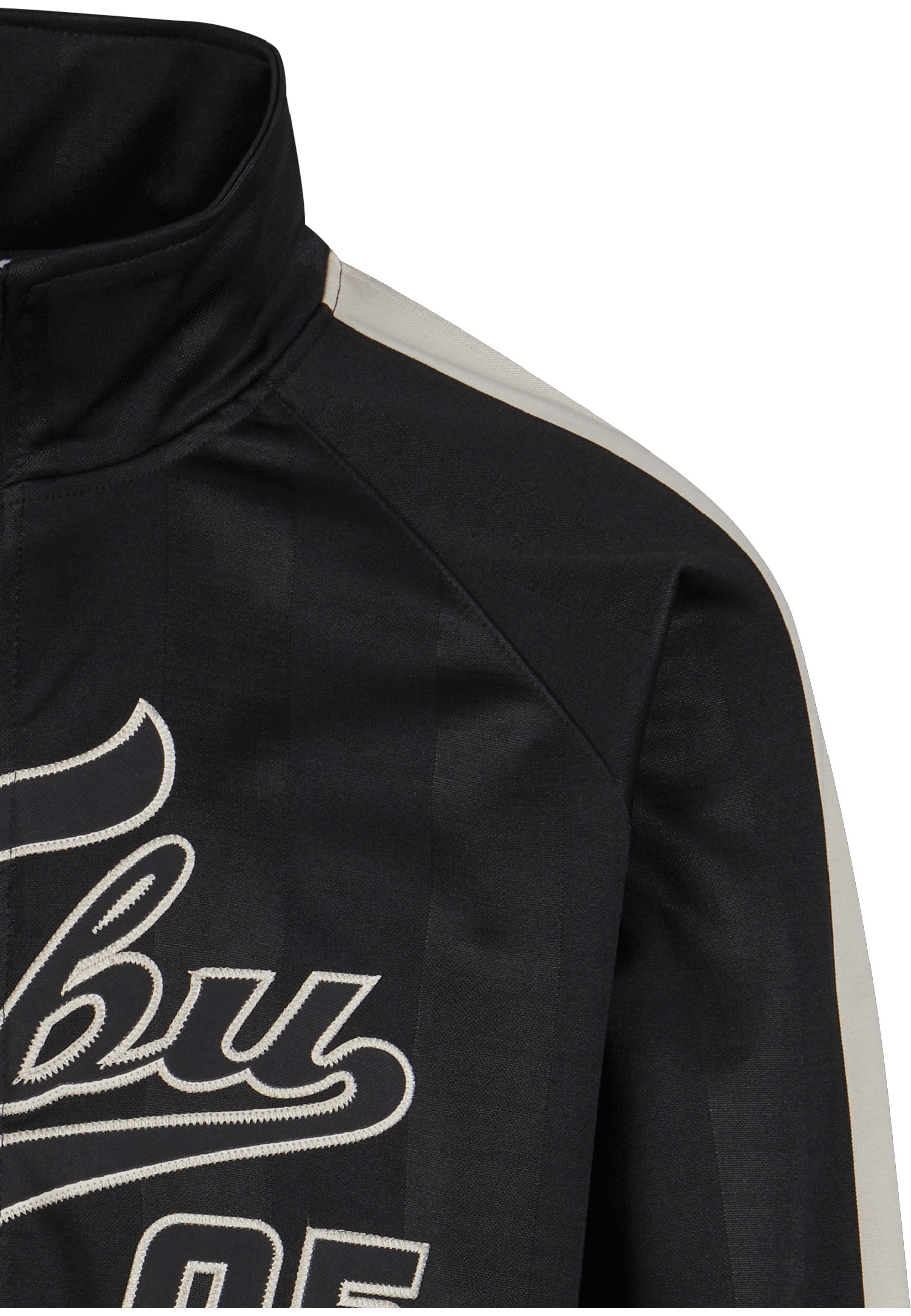 Fubu Collegejacke »Fubu Herren FM223-017-2 FUBU Varsity Striped Track Jacket« 1 Stk. tlg. ohne Kapuze