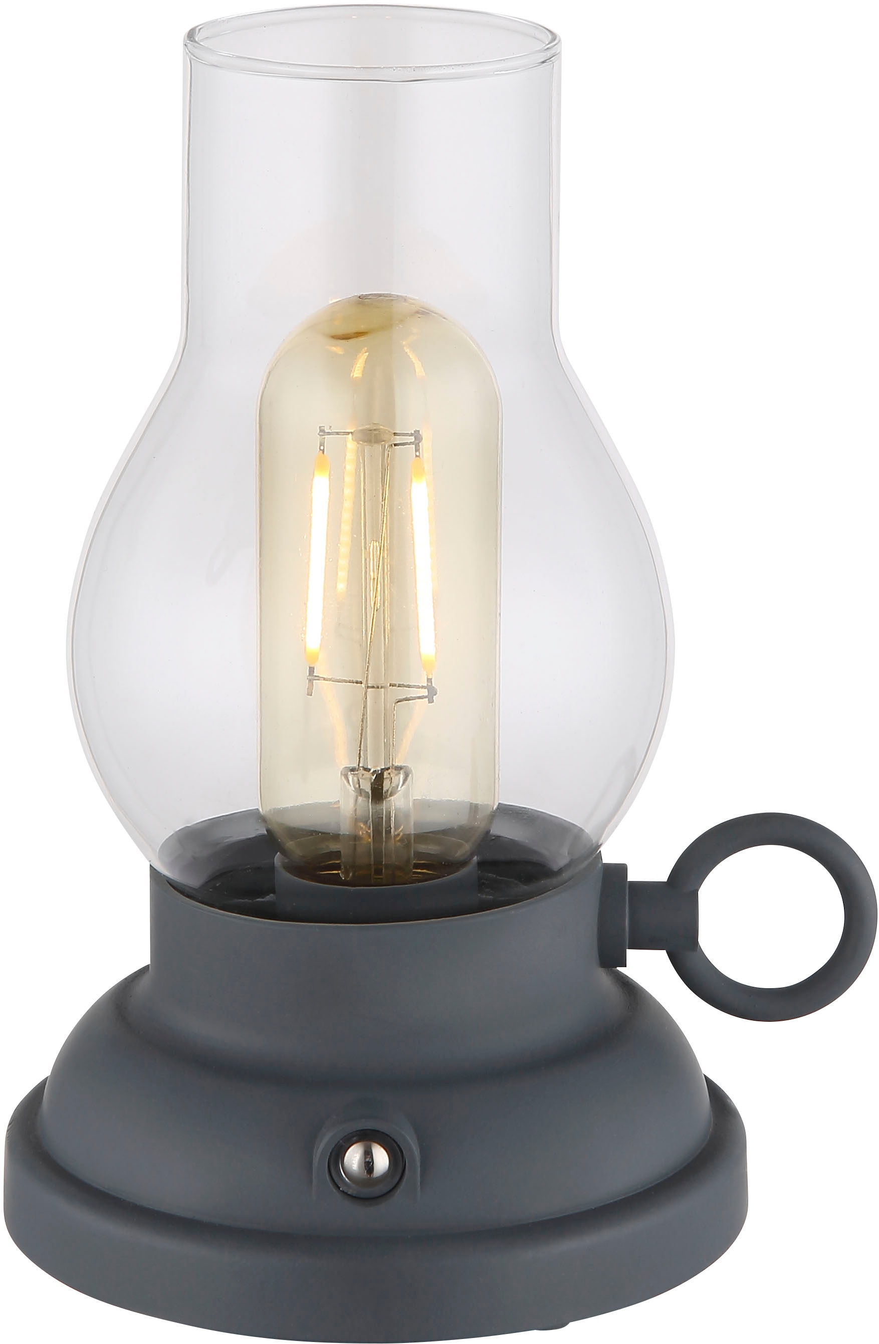 GLOBO LIGHTING LED Tischleuchte »PETRO«, 1 flammig, Leuchtmittel LED-Modul | LED fest integriert, USB-Ladekabel Leuchtdauer ca. 6 Stunden 2700 Kelvin