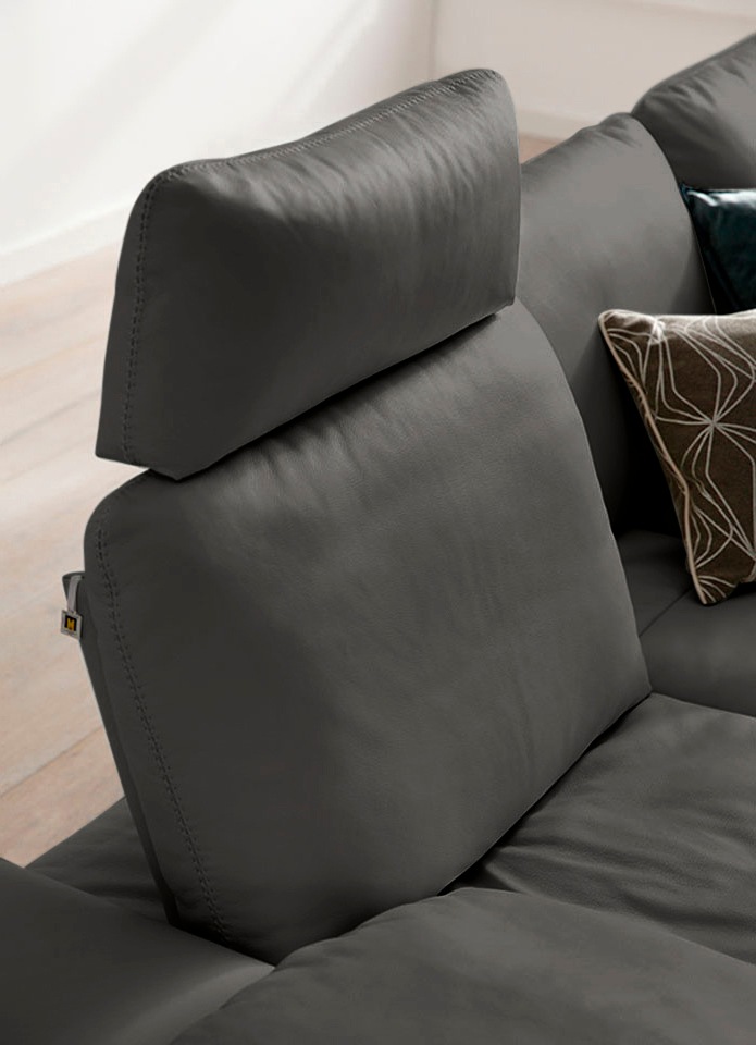 W.SCHILLIG Ecksofa »valentinoo, Designsofa, elegant und bequem, L-Form«, (Set), mit Sitztiefenverstellung, Breite 318 cm