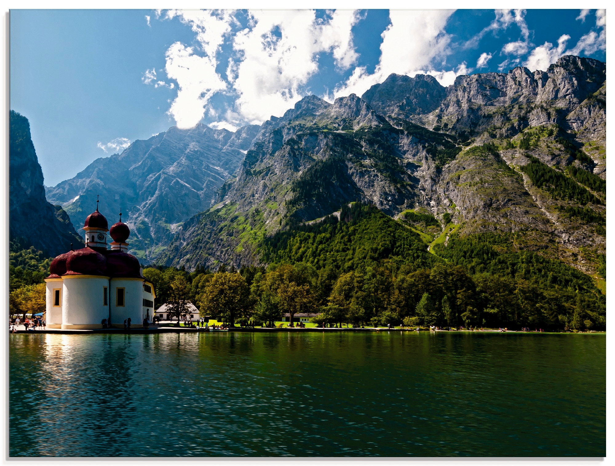 Artland Glasbild »St. Bartholomä Königssee I« Berge 1 Stk. tlg. in verschie günstig online kaufen
