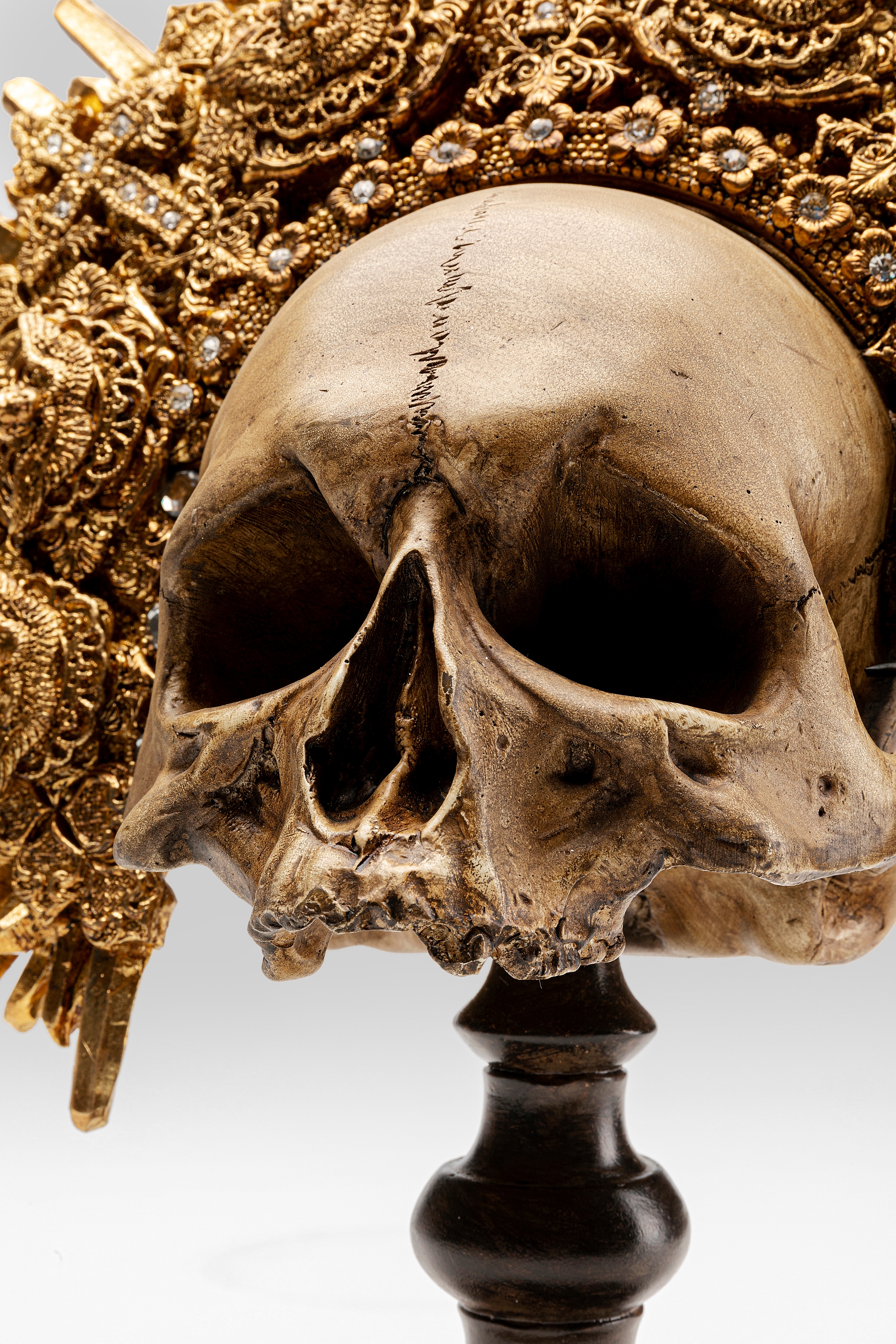 Kare Design Dekoobjekt »Deko Objekt King Skull 42cm«
