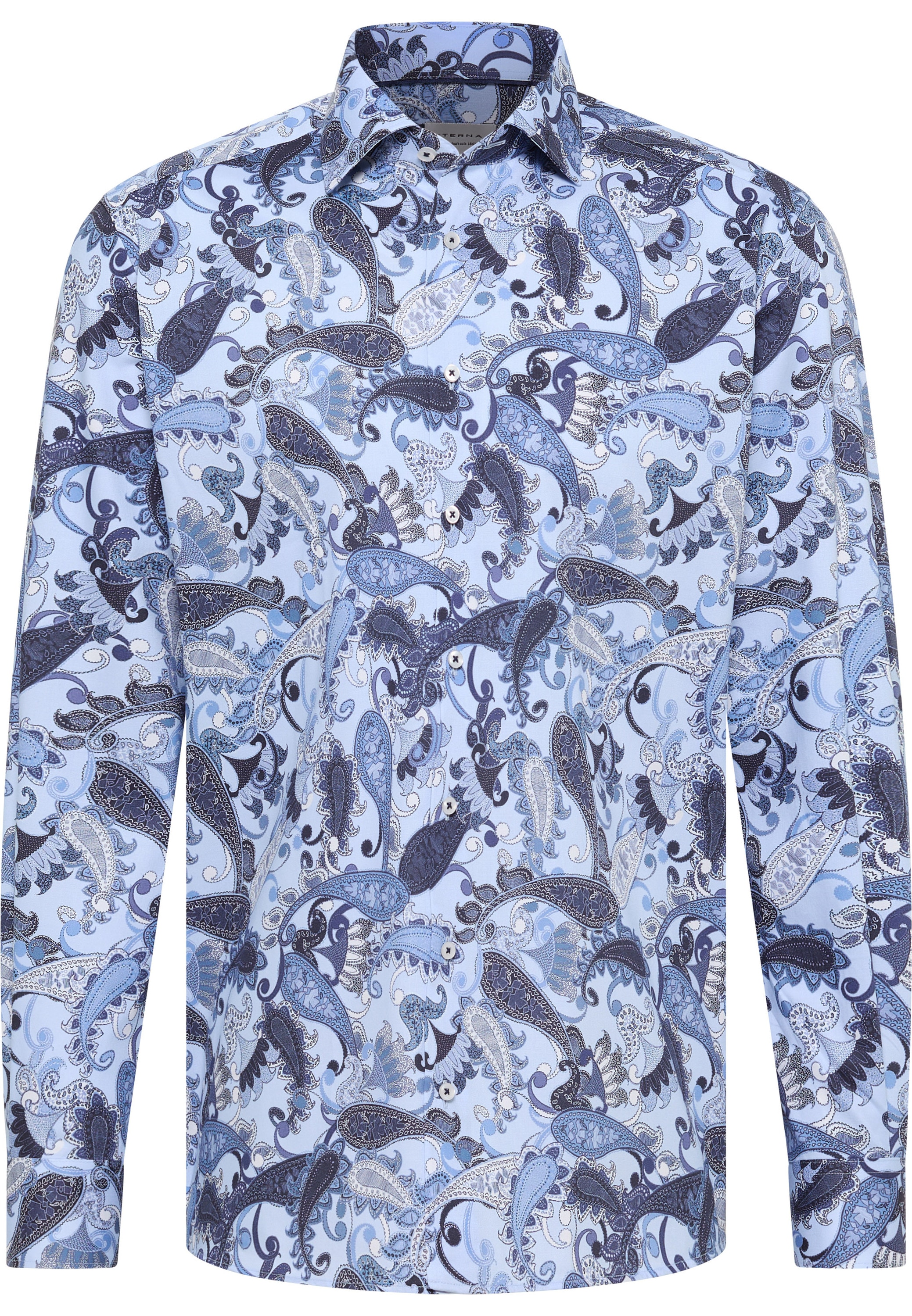 Eterna Langarmhemd »COMFORT FIT« NON IRON (bügelfrei)