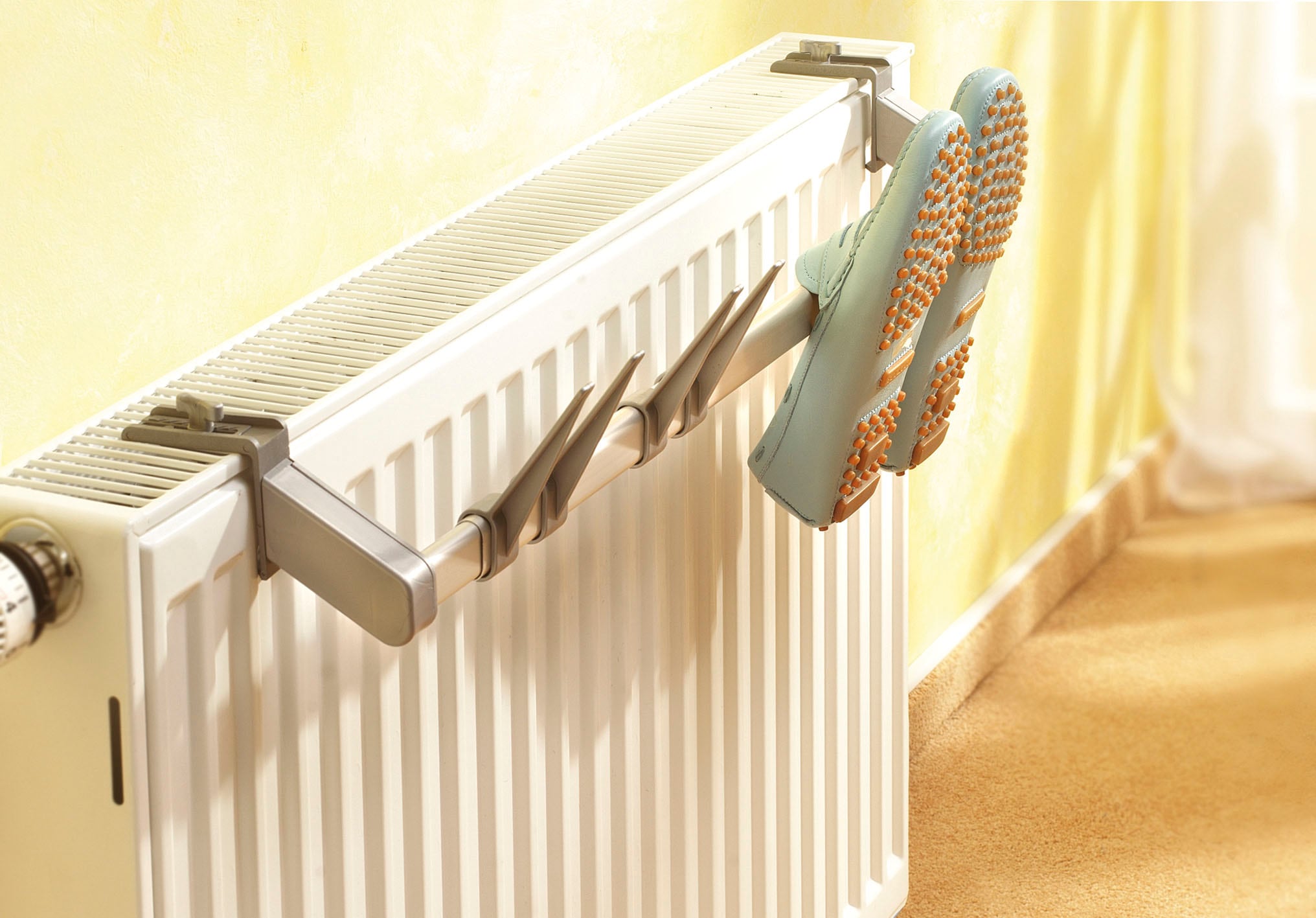 Ruco Heizkörper-Wäschetrockner, für Schuhe, Aluminium/Kunststoff, 2er Set