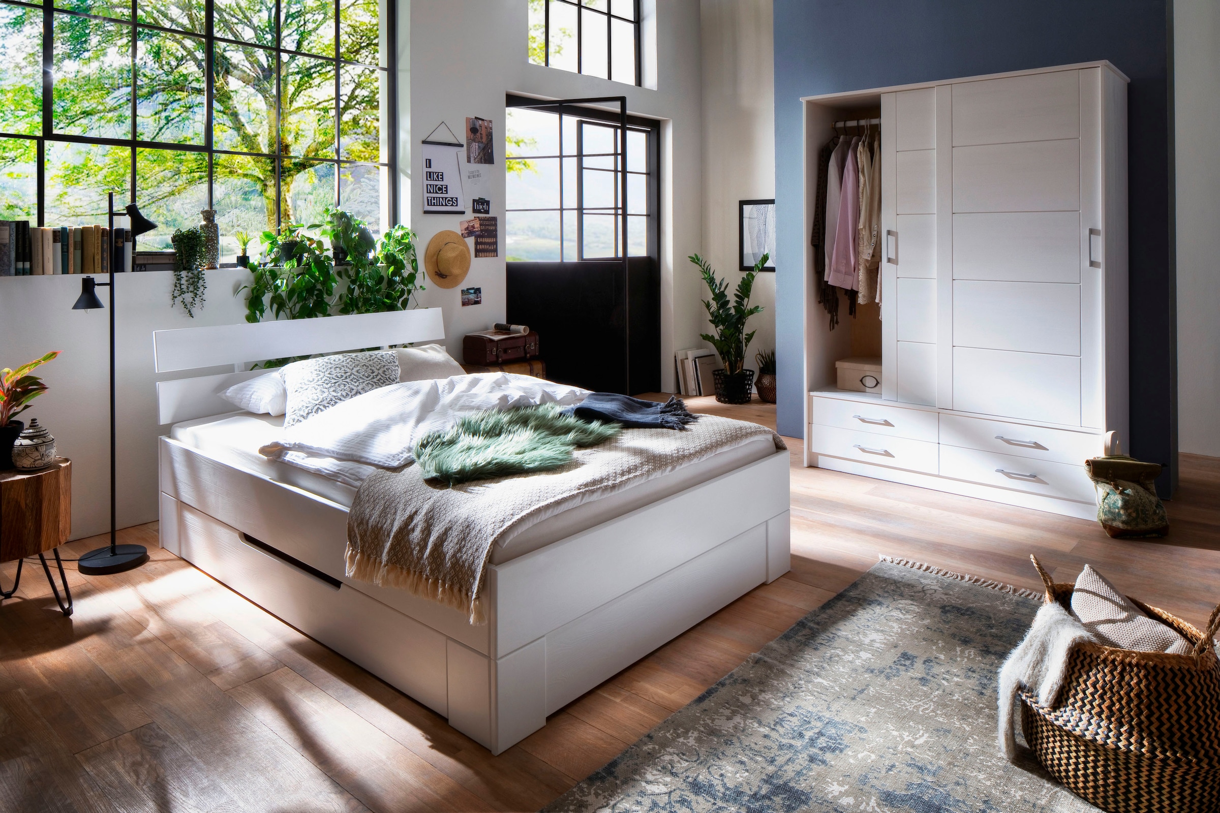 Home affaire Schubkasten-Unterbau »Progress Schublade für extra Stauraum unter dem Bett«, Massivholz, FSC®-zertifiziert, massive Fichte