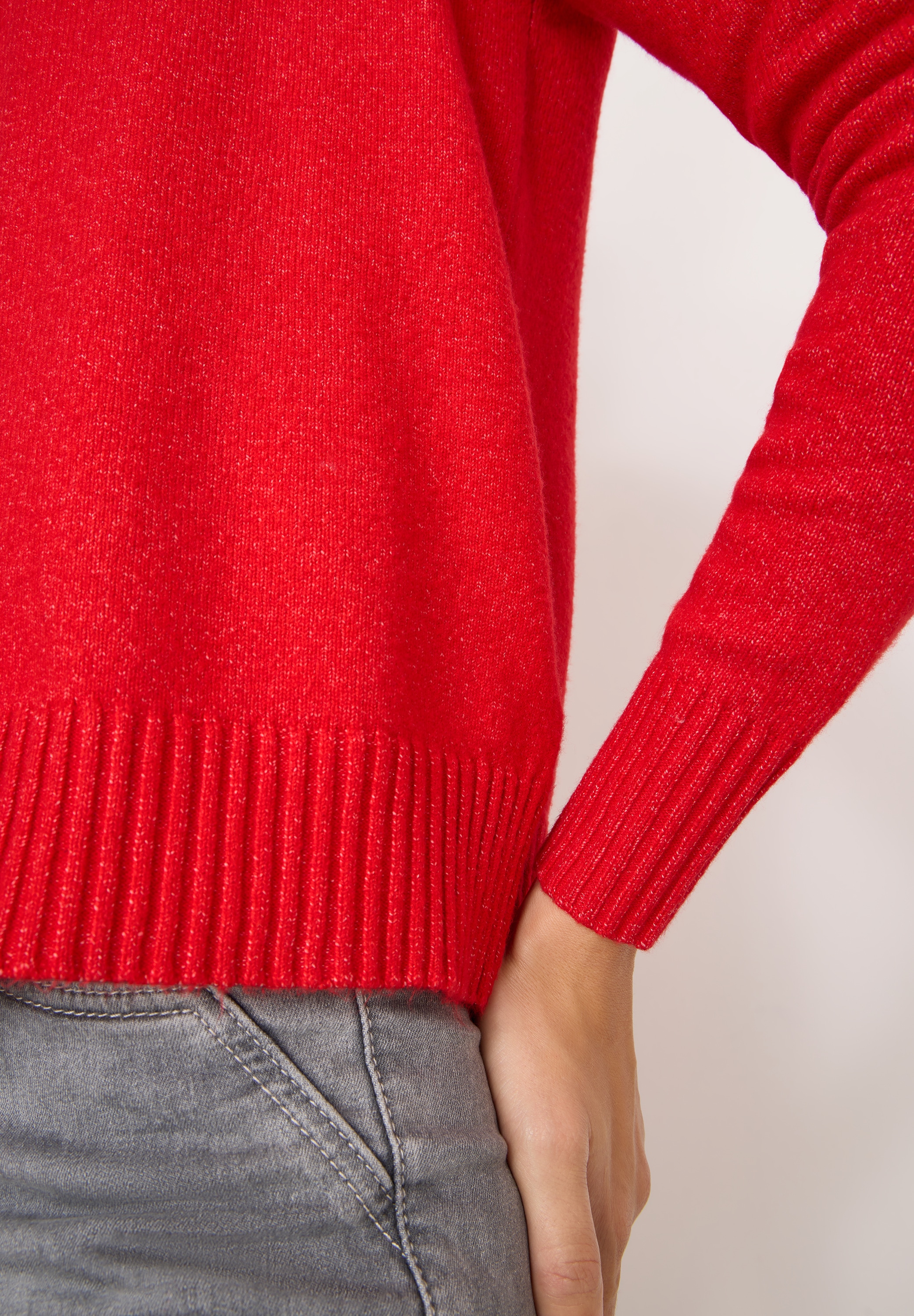 Cecil Cardigan, mit Rippbündchen