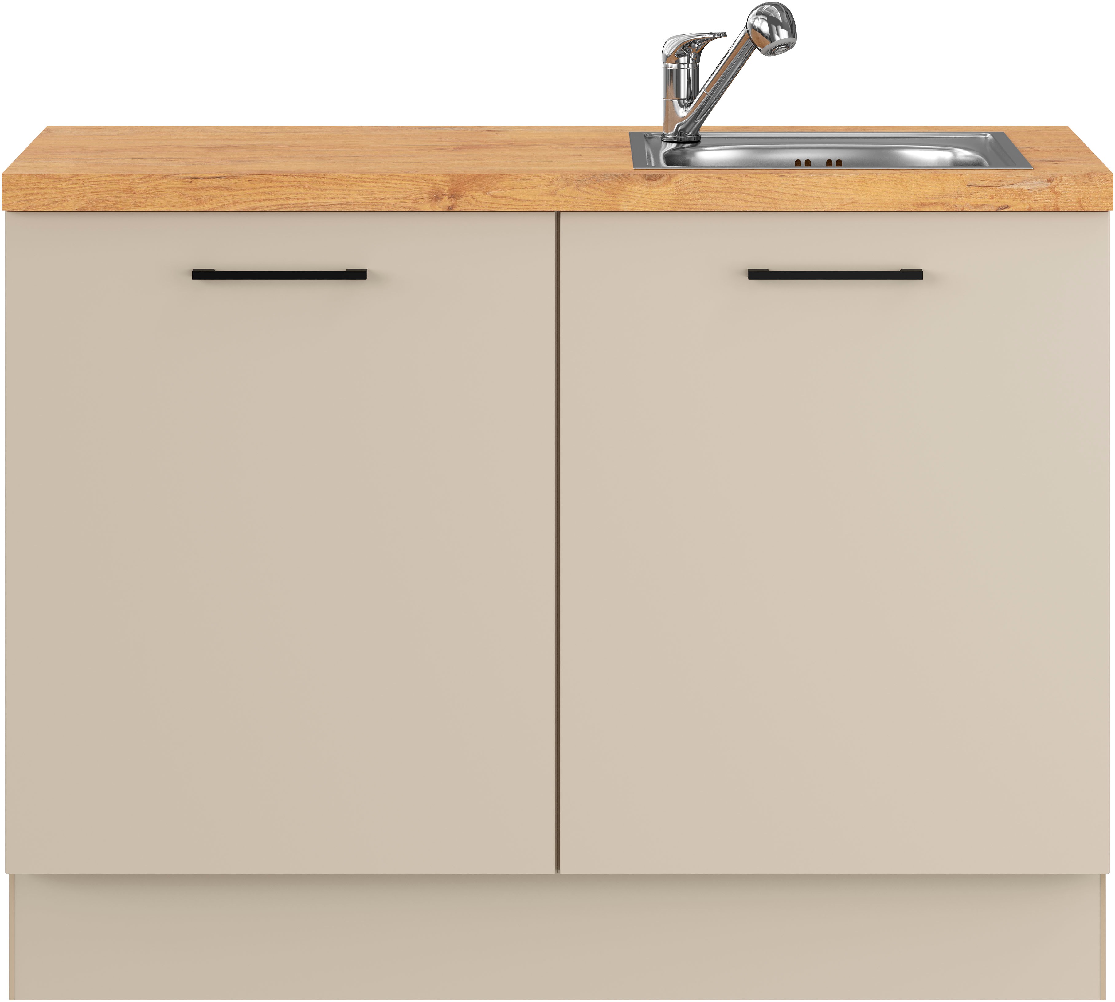 IMPULS KÜCHEN Mehrzweckschrank-Set »Warschau« Spülenschrank und Wäschekorbs günstig online kaufen