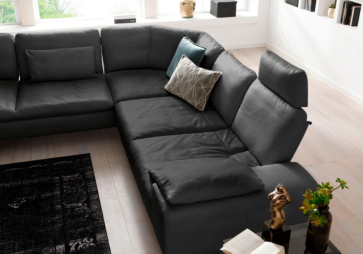 W.SCHILLIG Ecksofa »valentinoo, Designsofa, elegant und bequem, L-Form« mit günstig online kaufen