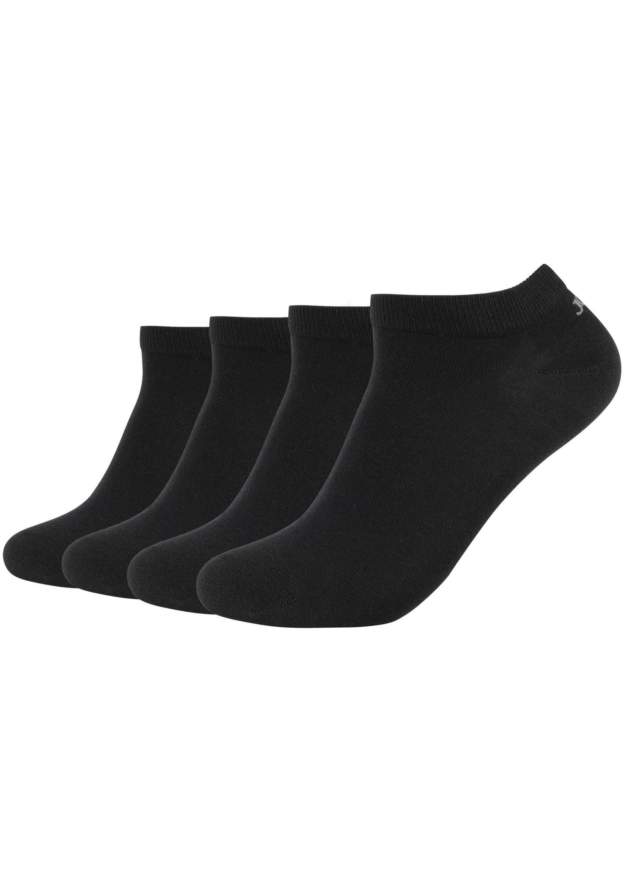JOOP! Kurzsocken »premium essentials«, (4 Paar), Langlebig: Verstärkte Ferse und Spitze für extra Haltbarkeit