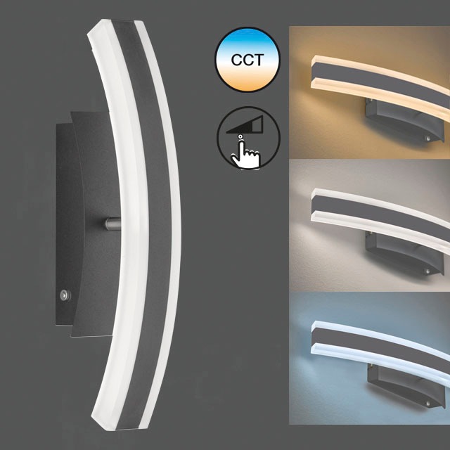 FISCHER & HONSEL LED Wandleuchte »Stiff TW«, 1 flammig, Leuchtmittel LED-Mo günstig online kaufen