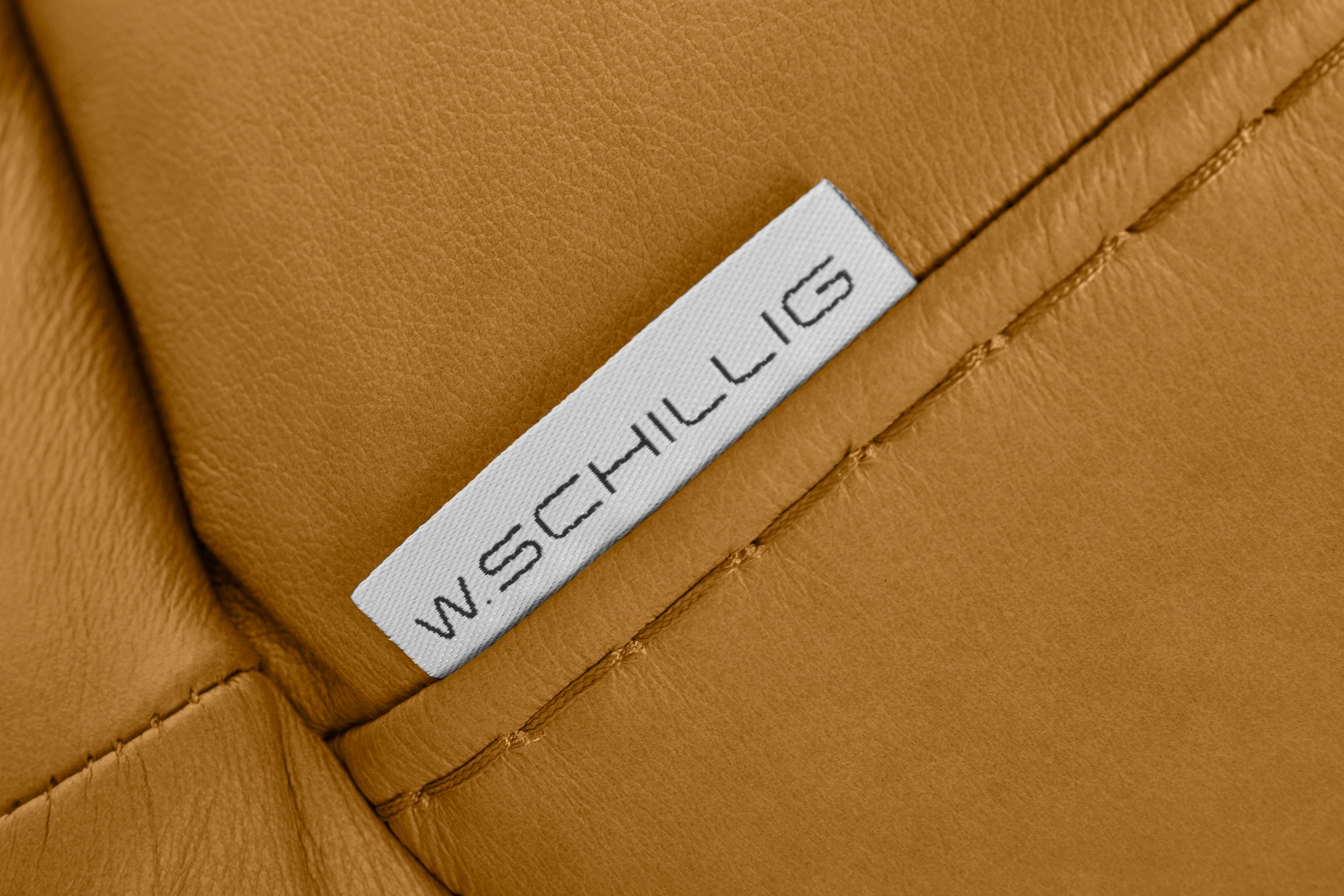 W.SCHILLIG 2,5-Sitzer »montanaa«, mit Metallkufen in Chrom glänzend, Breite 232 cm