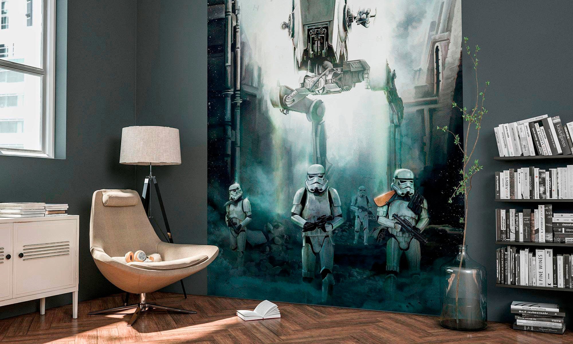 Komar Vliestapete »Digitaldruck Vlies -  Star Wars Imperial Forces - Größe 200 x 250 cm« bedruckt glatt Kinderzimmer