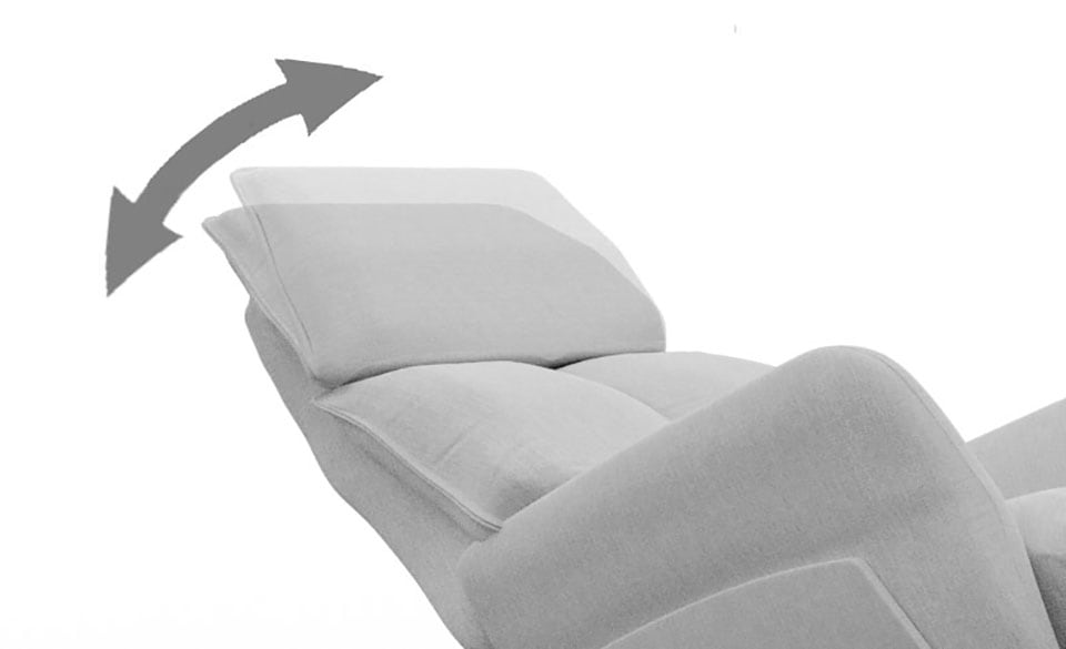 alina Relaxsessel »Thimo« in Größe S, Liegefläche 178 cm, verstellbar, optional mit Aufstehhilfe