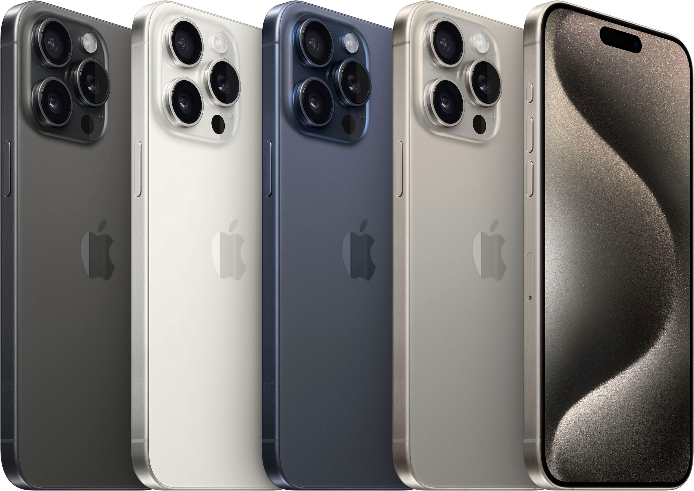 15 MP Apple 1000 Kamera 17 Smartphone kaufen cm/6,7 »iPhone Zoll, Titanium, 48 online Speicherplatz, Black Max 1TB«, GB Pro