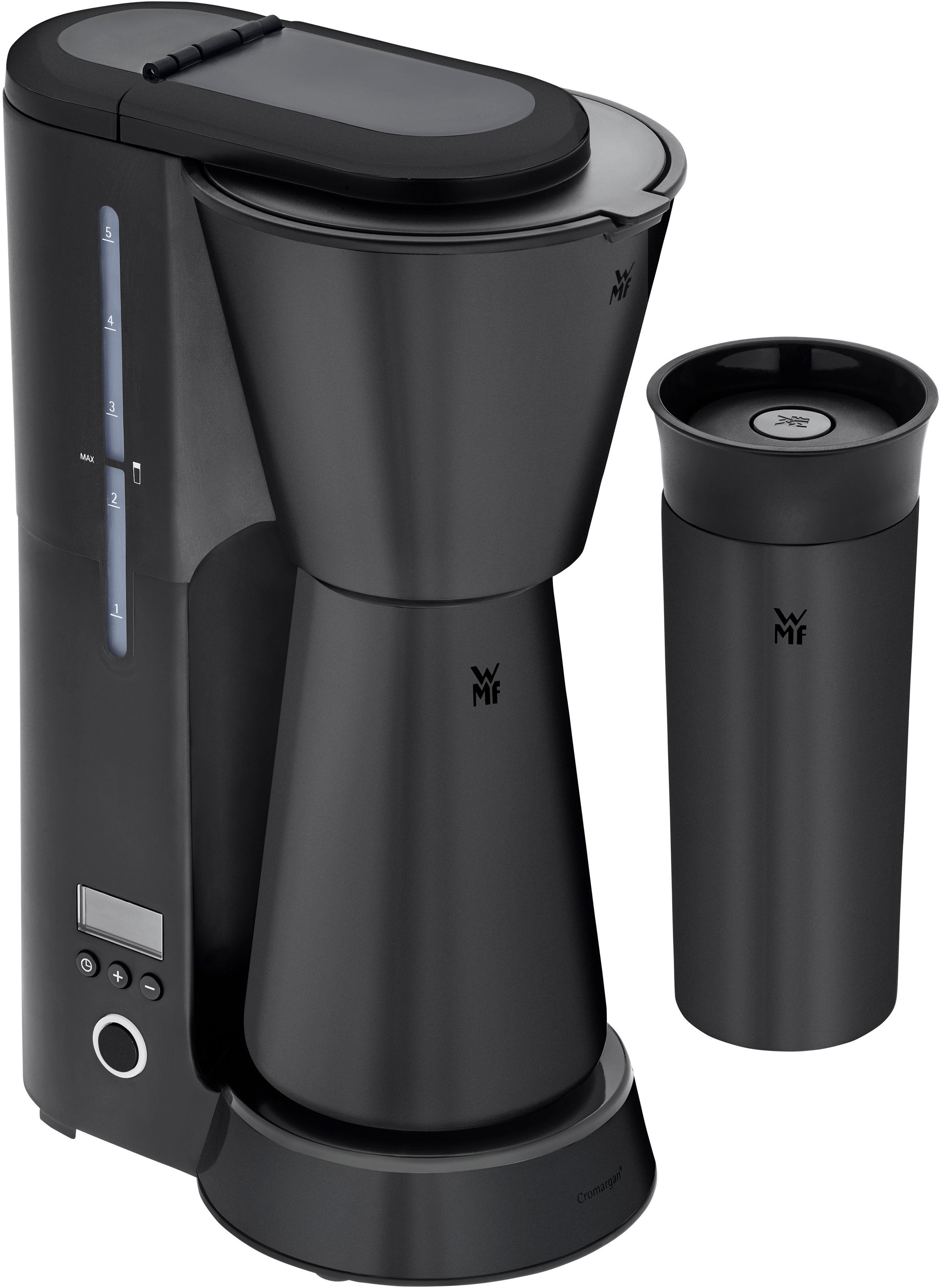 WMF Filterkaffeemaschine »KÜCHENminis®, Aroma Thermo to go Deep Black«, 0,6 günstig online kaufen
