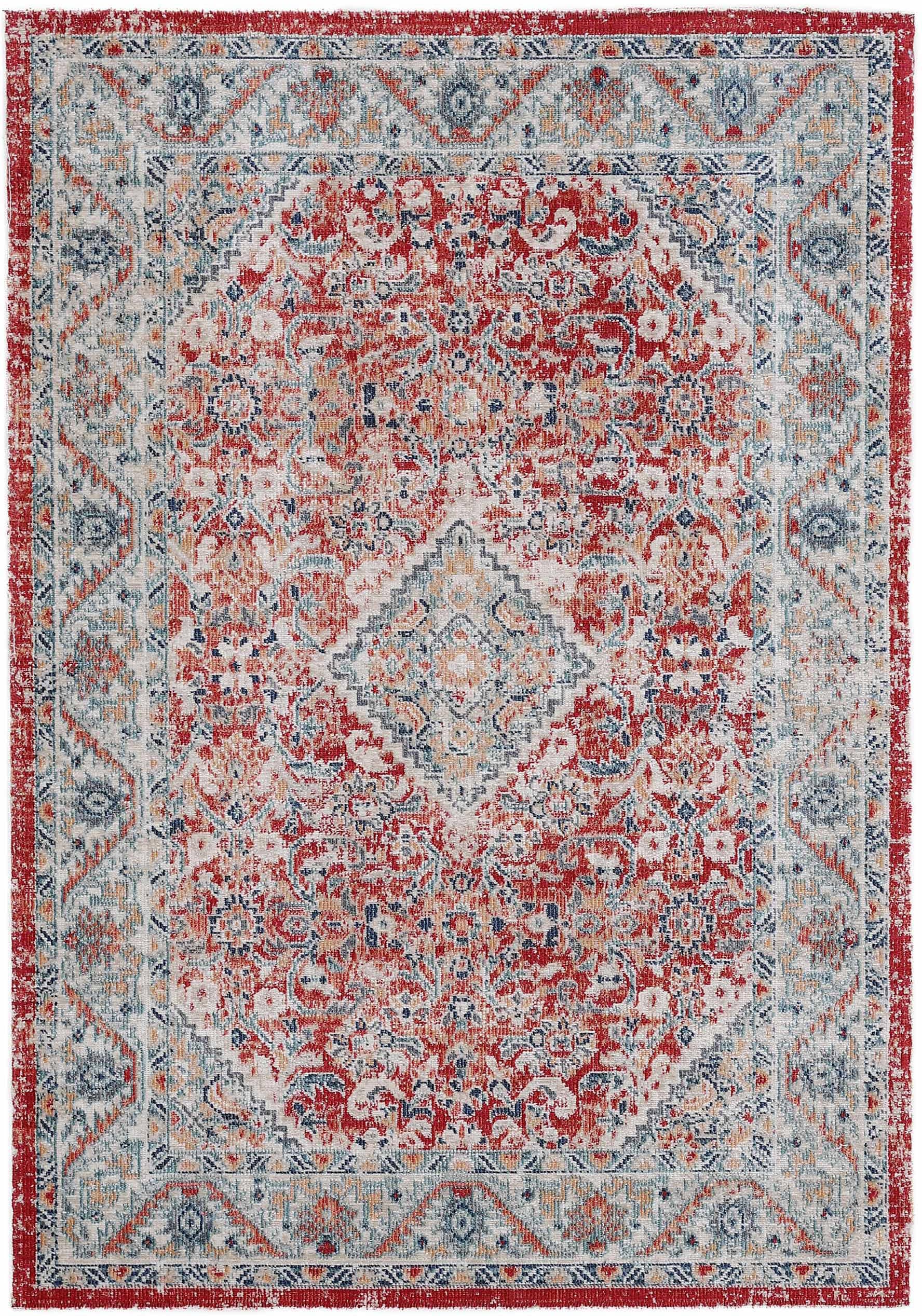 carpetfine Teppich »Noah_1«, rechteckig, 3 mm Höhe, Orient Vintage Look