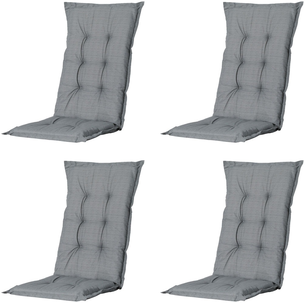 Progarden Garten-Essgruppe »Tampa + Faro« Set, 9 tlg. bestehend aus 4 Sessel, 4 Auflagen und 1 Tisch