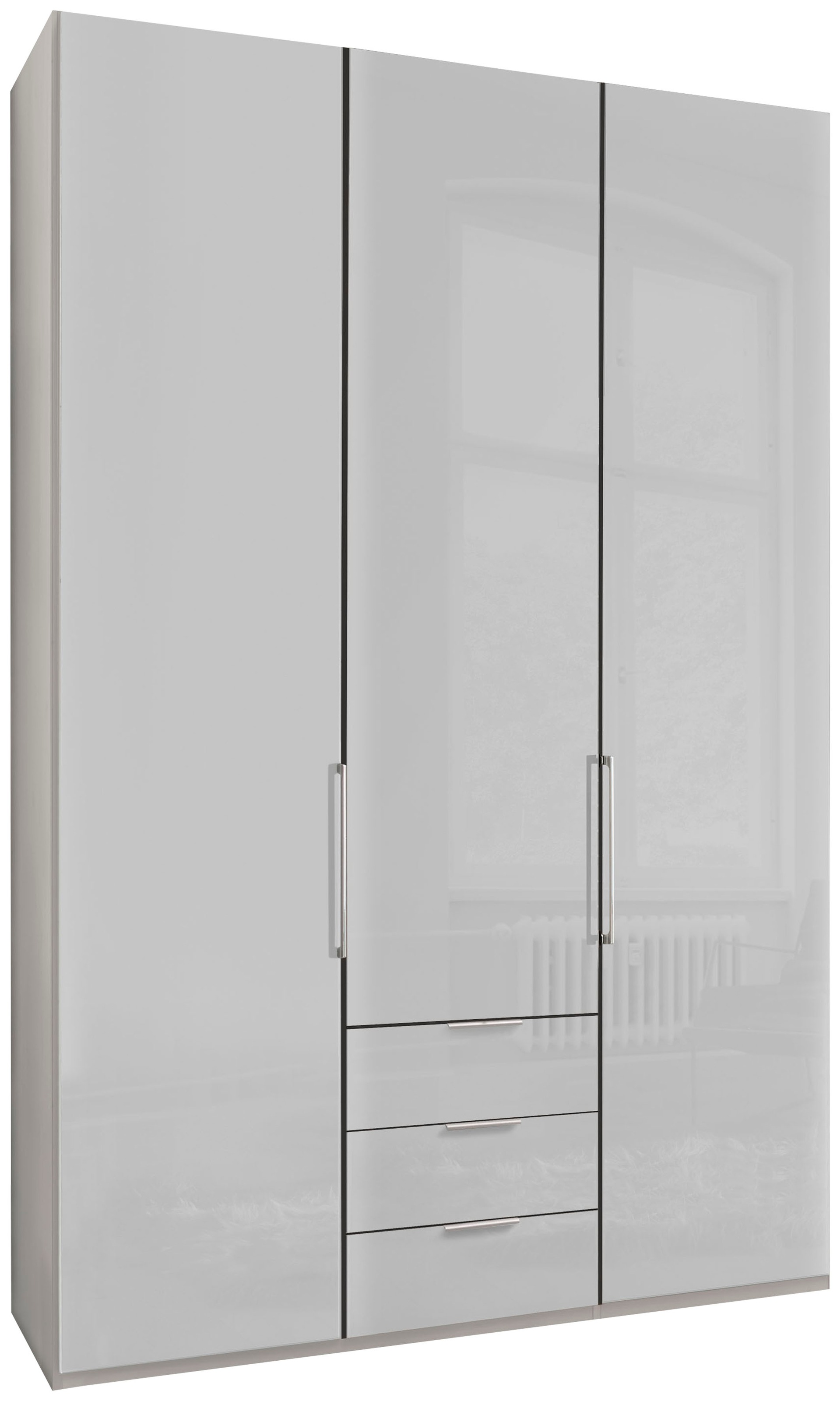 WIEMANN Drehtürenschrank "Monaco", mit Glasfront sowie hochwertigen Beschlä günstig online kaufen