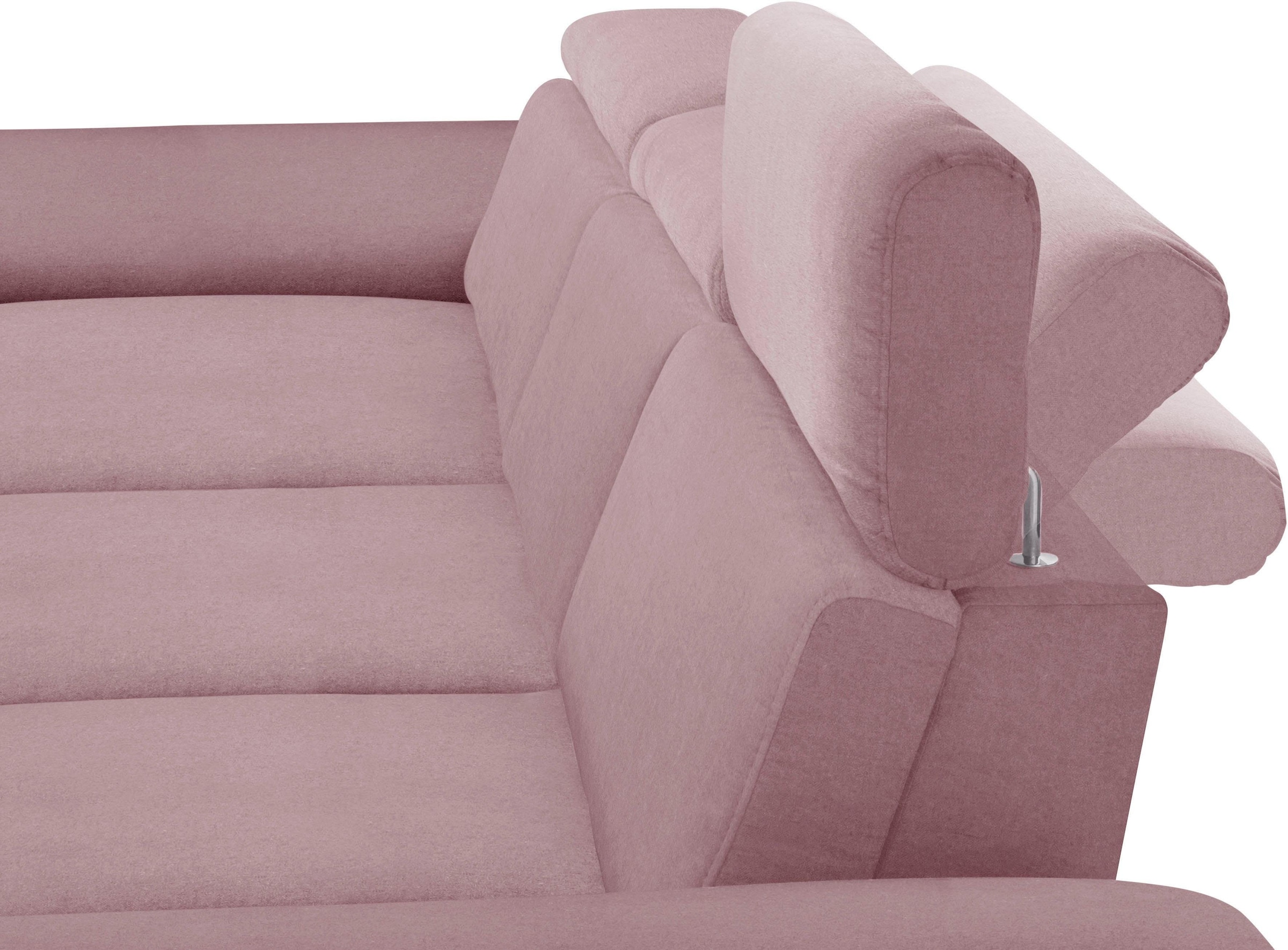 sit&more Ecksofa »Scorpio L-Form«, inklusive Sitztiefenverstellung, wahlweise mit Kopfverstellung