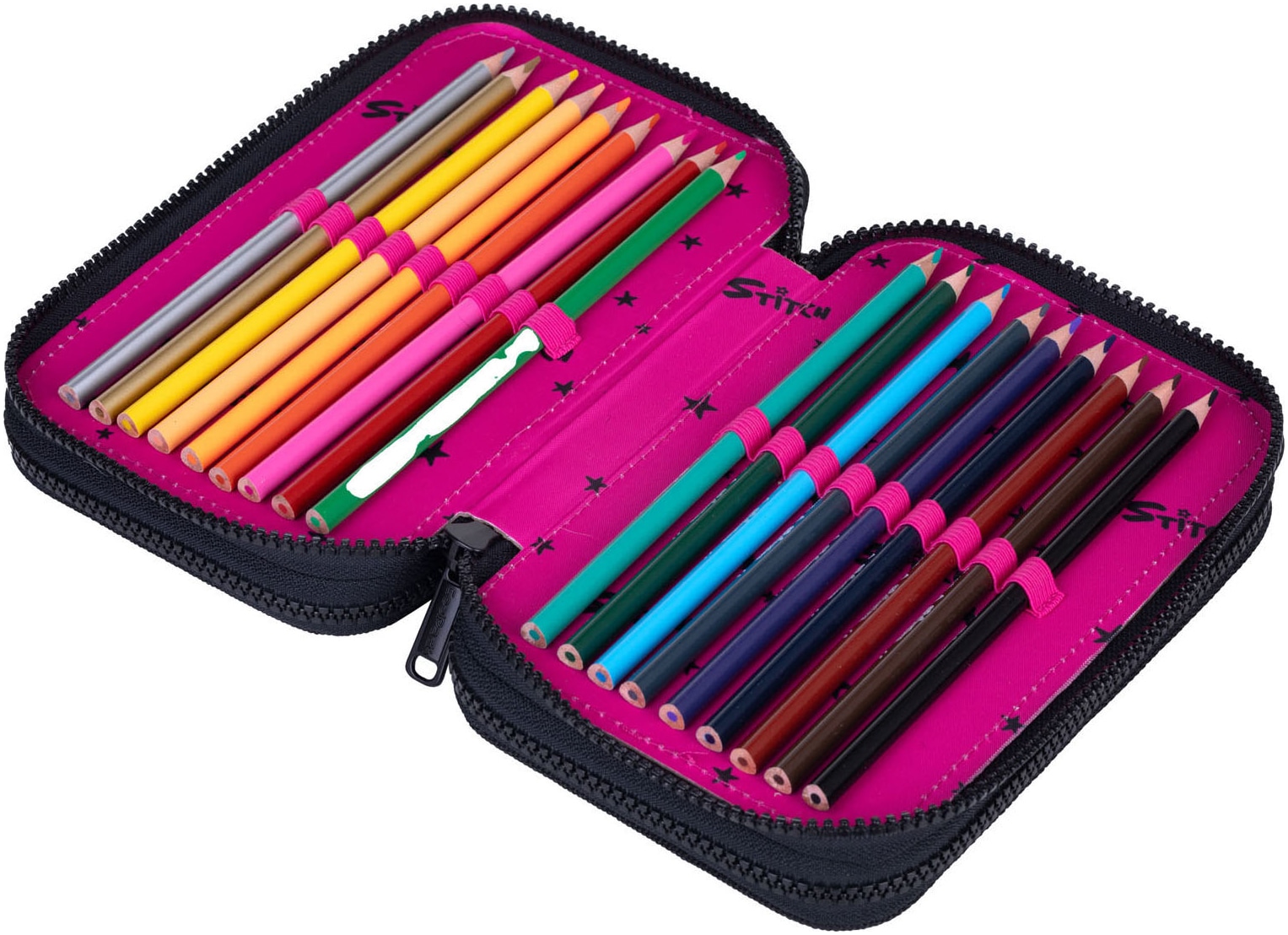 CoolPack Federmäppchen »Jumper 3, Stitch, gold«