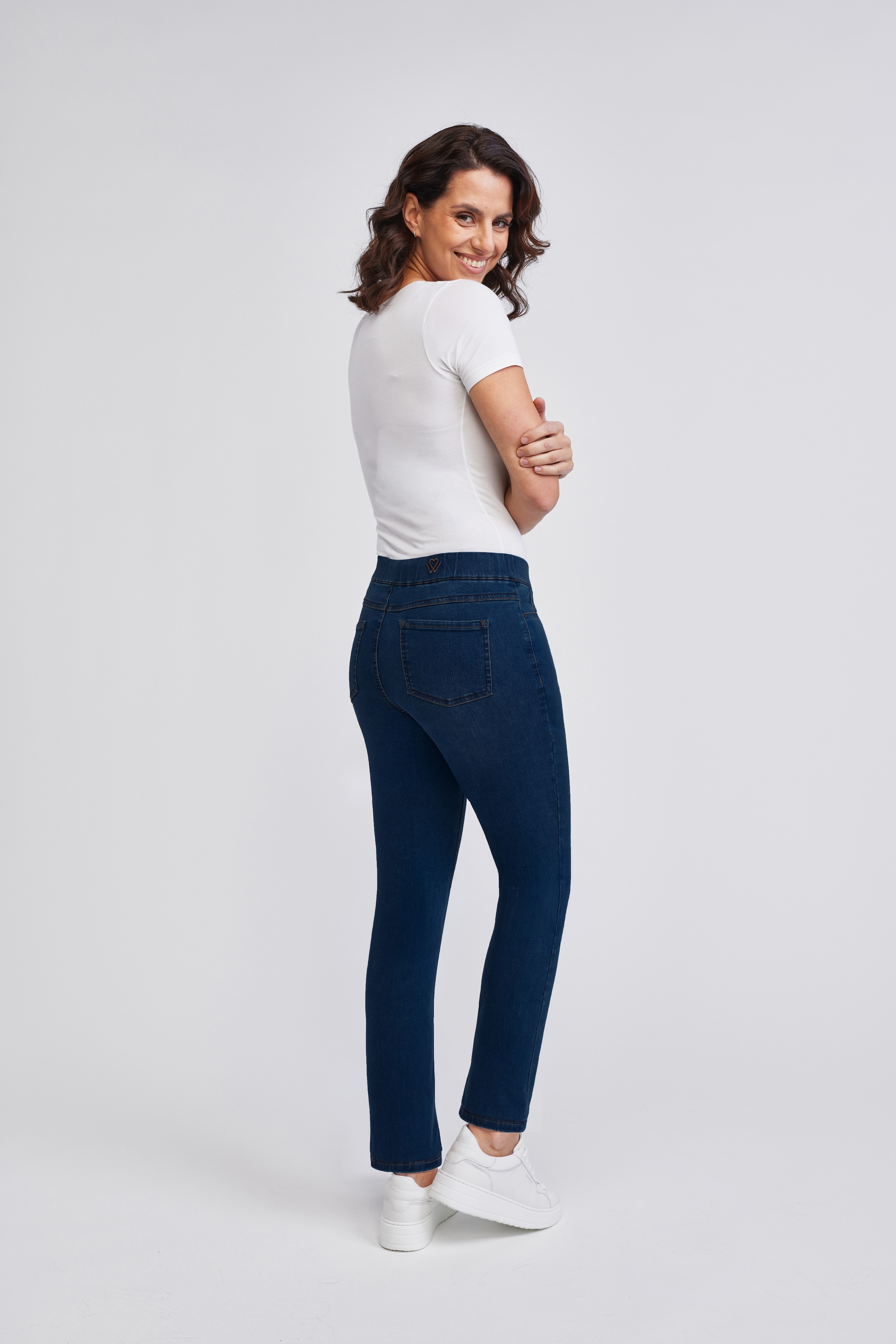wonderjeans 7/8-Jeans Figurschmeichelnder WonderStretch
