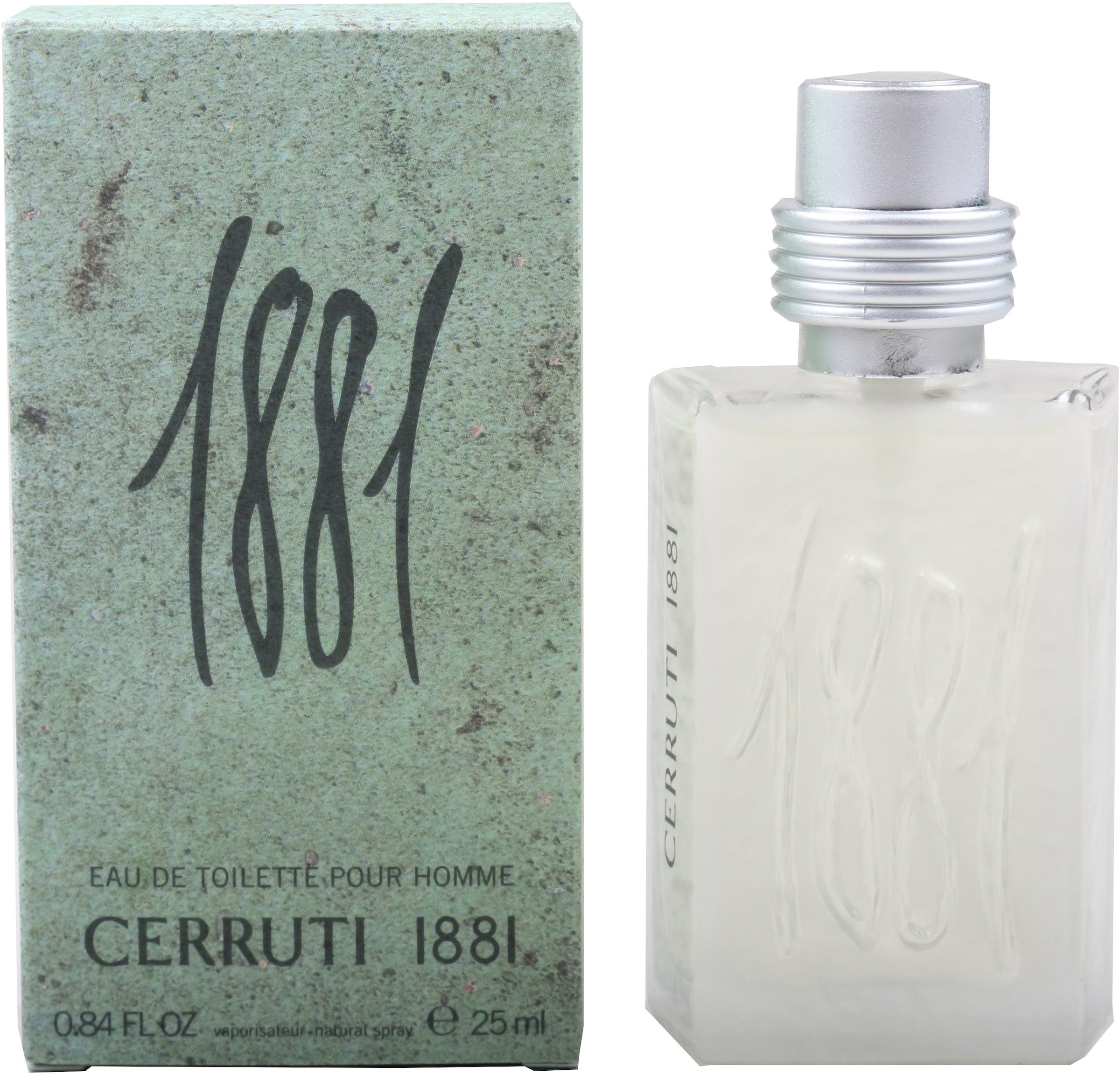 CERRUTI Eau de Toilette »Cerruti 1881 Homme« mit würzigen Kräutern in der Eröffnung