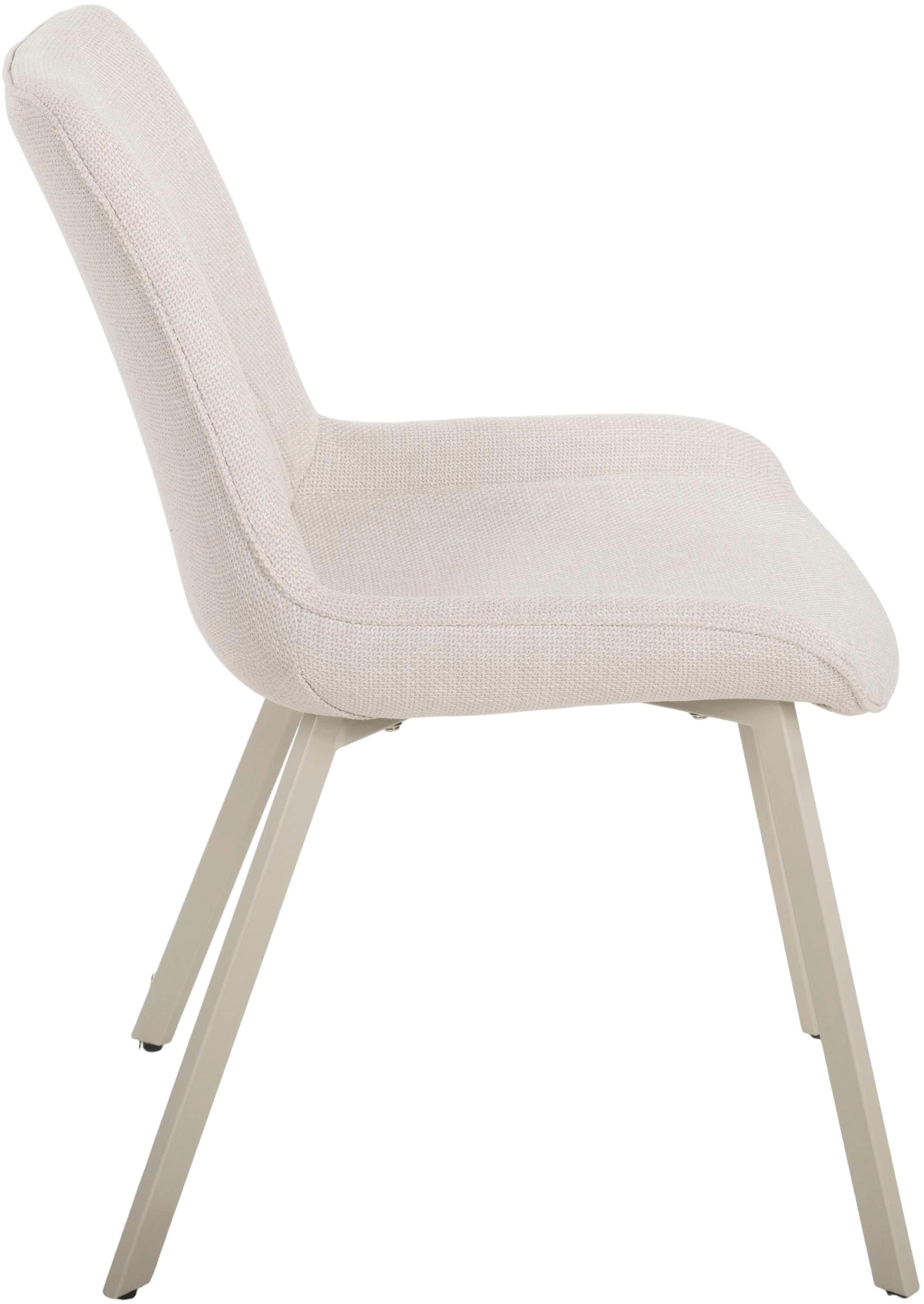 Duo Collection Essgruppe »Pina und Mila«, (Set, 5 tlg.), Ø 120 cm, massives Metallgestell, Trendfarbe Kaschmir