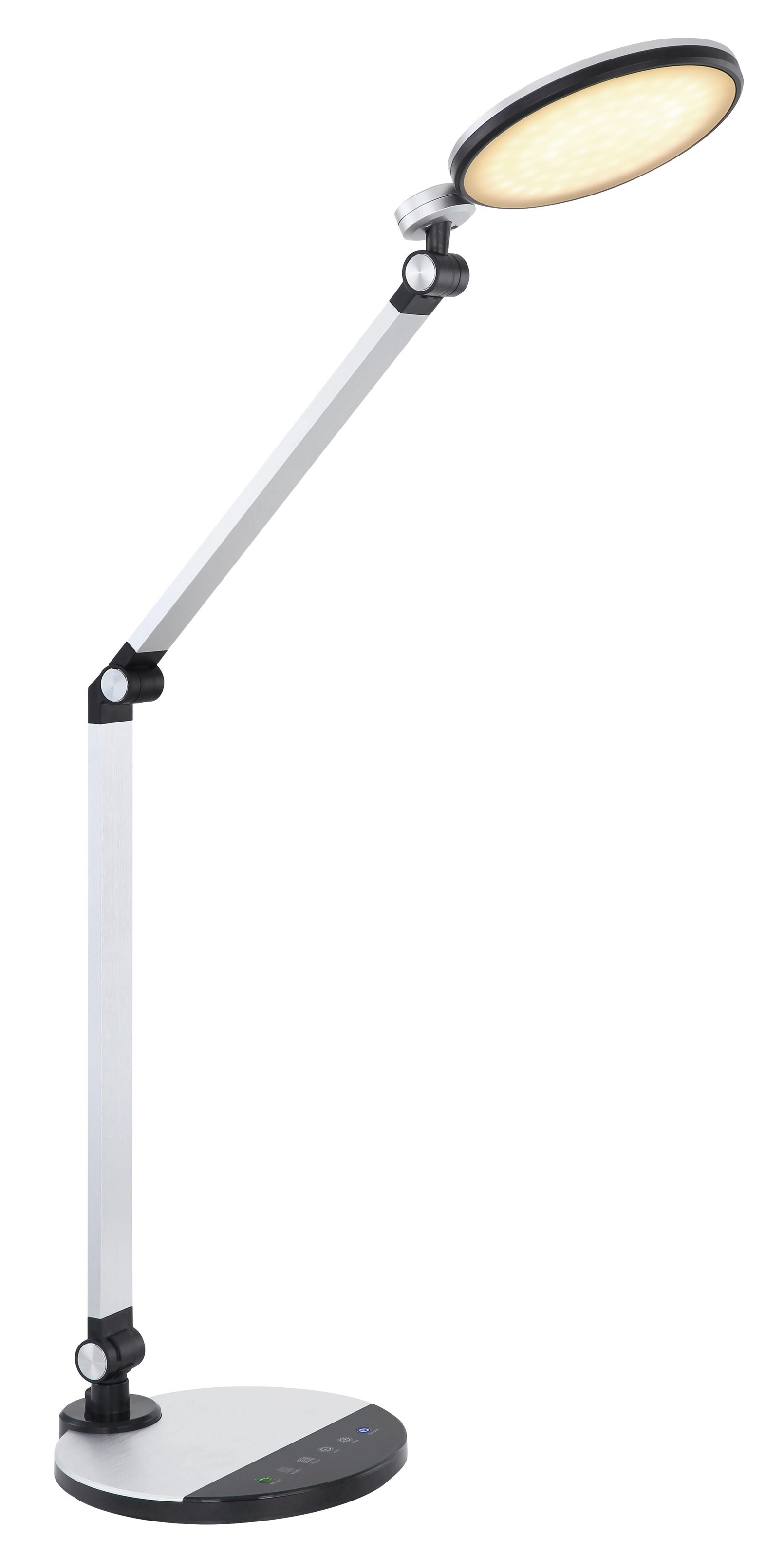 GLOBO LIGHTING LED Tischleuchte »KONSTI«, Leuchtmittel LED-Modul | LED fest integriert, Schreibtischlampe, Tischlampe, Büro, Arbeitszimmer