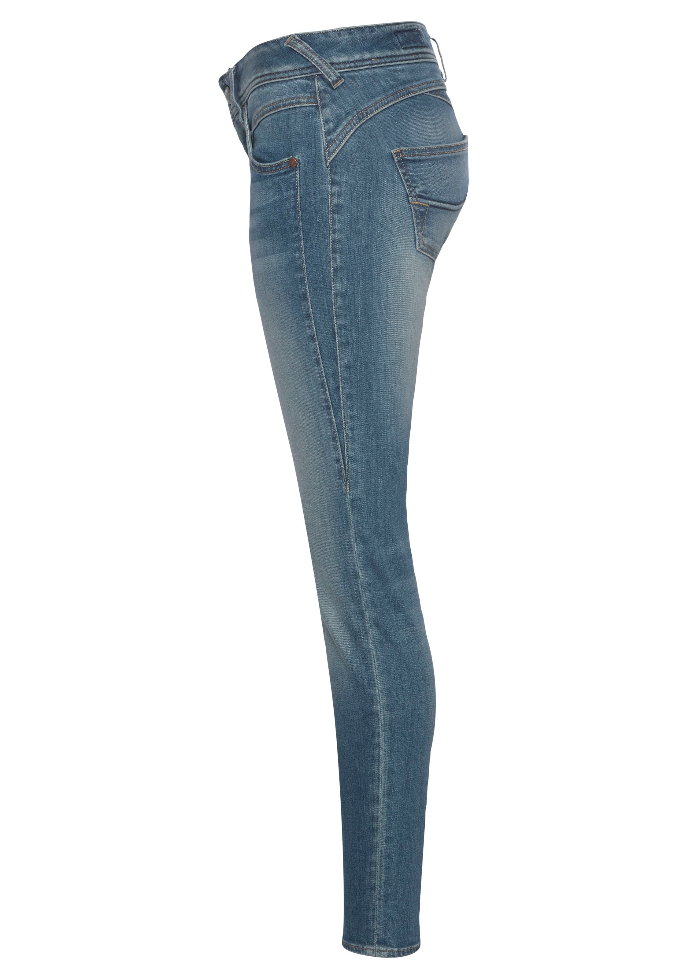Slim-fit-Jeans »GILA SLIM umweltfreundlich Herrlicher DENIM«, Kitotex ORGANIC bestellen dank Technology