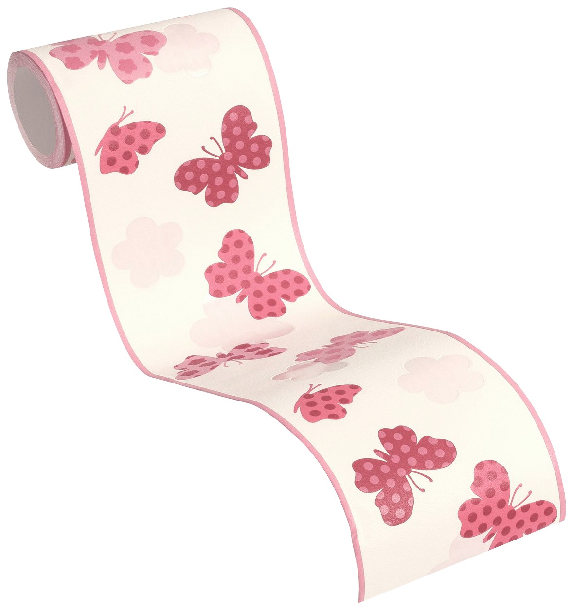 A.S. Création Bordüre »Only Borders« Strukturmuster | gemustert | mehrfarbig leicht strukturiert Ausgefallene Tapete Bordüre Japanisch geometrisch Flur Design Optik