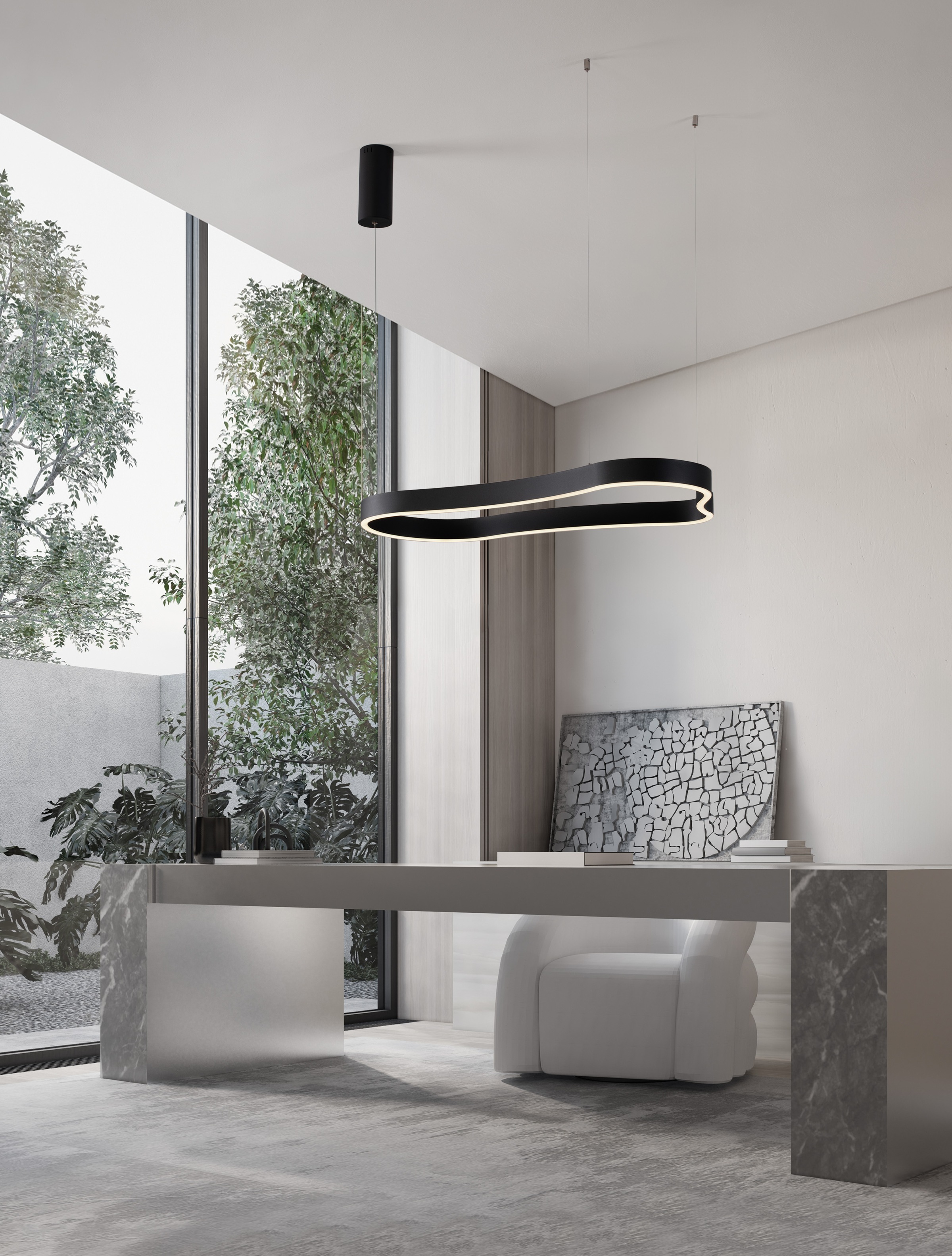 Nova Luce Pendelleuchte »DUSSA« LED-Modul 1 Stk. Warmweiß günstig online kaufen