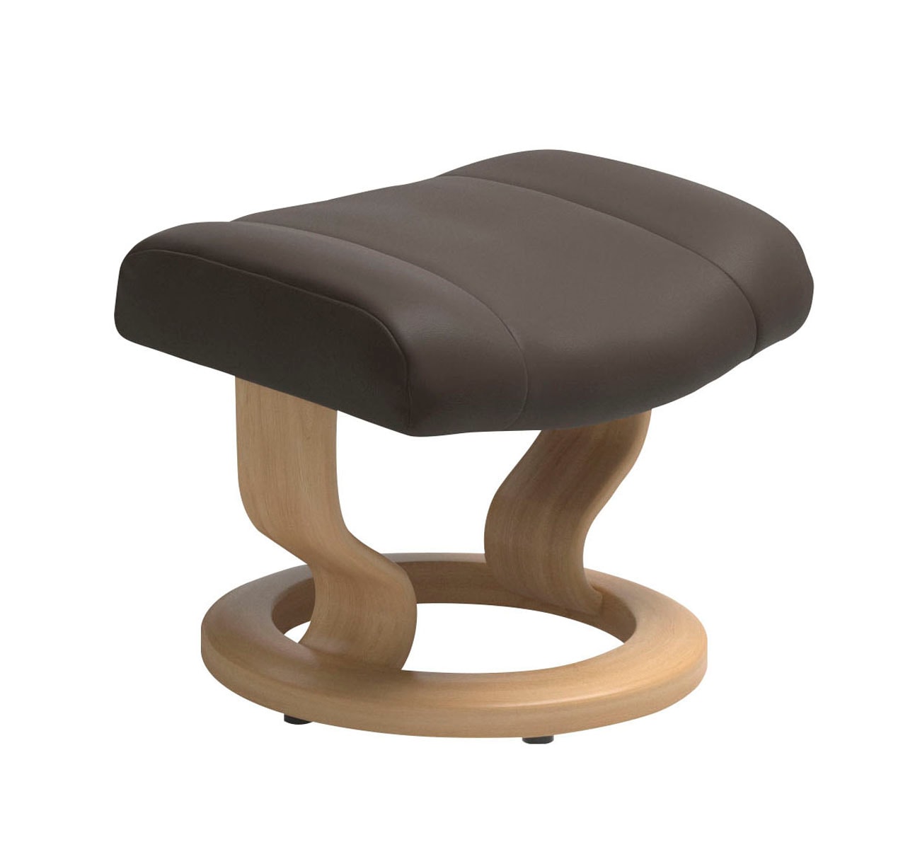 Stressless® Hocker »Garda«, mit Classic Base, Gestell Eichefarben