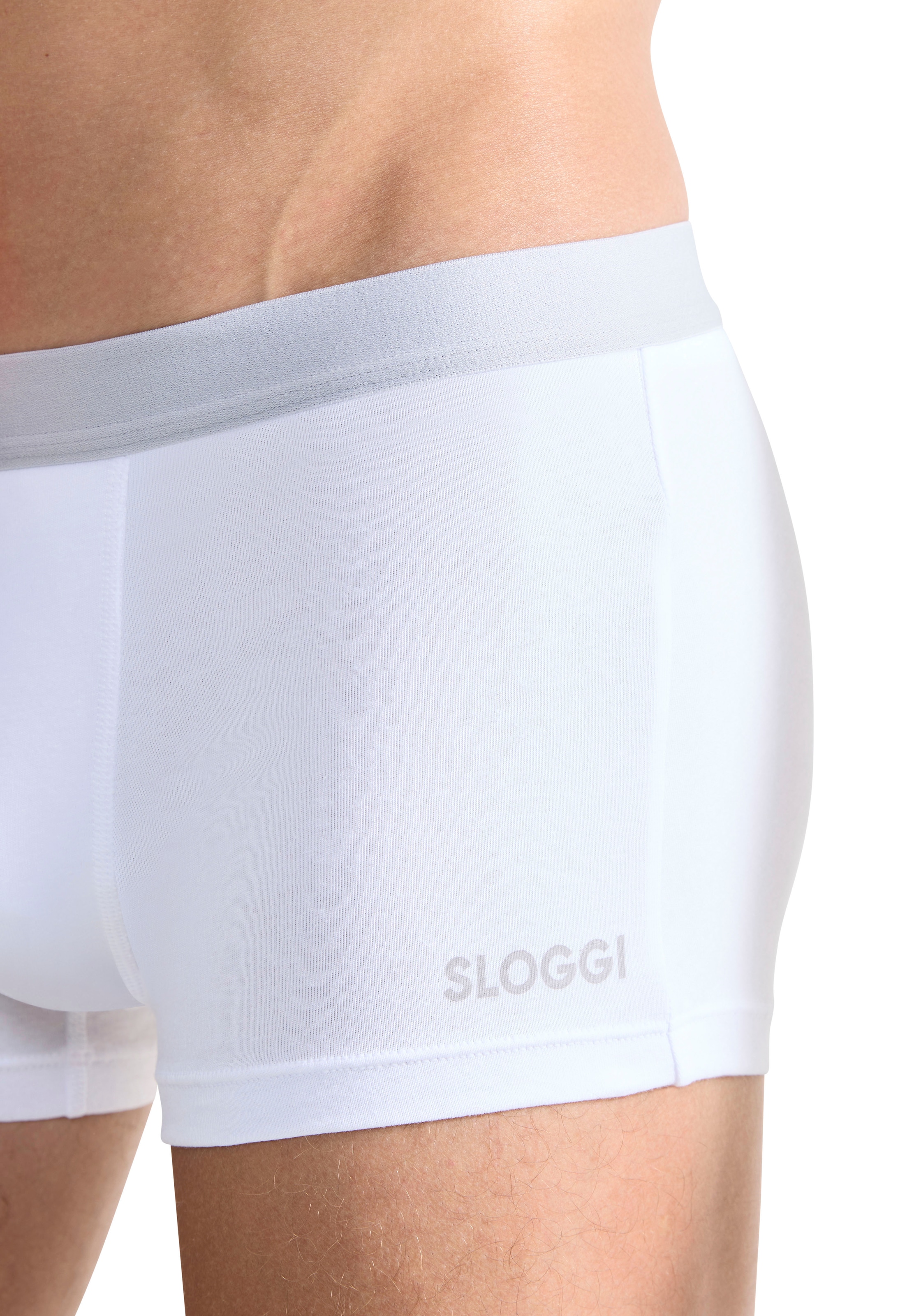 sloggi Hipster »Men GO ABC 2.0« Spar-Packung, 6er Pack, 6 tlg., weich, Baumwollmix, elastischer Logobund, Baisc, ohne Eingriff