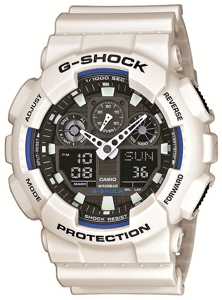 CASIO G-SHOCK Chronograph »GA-100B-7AER«, Quarzuhr, Armbanduhr, Herrenuhr, günstig online kaufen