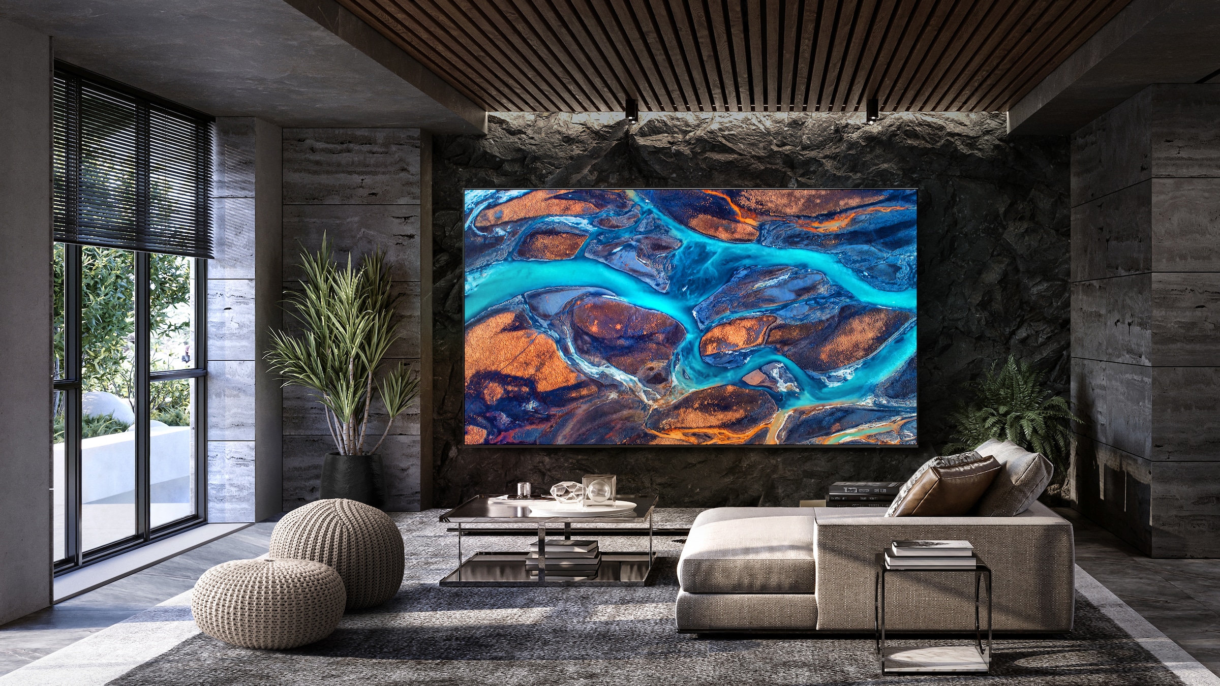 Samsung QLED-Fernseher »GQ98QN990CT«, 8K, Smart-TV
