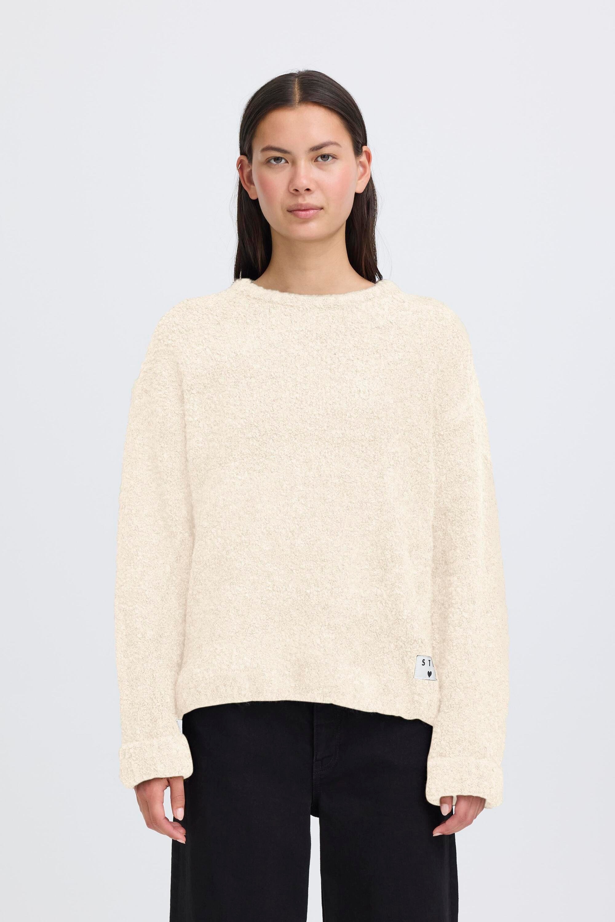 Ichi Strickpullover »Langarm IHBLARISA«