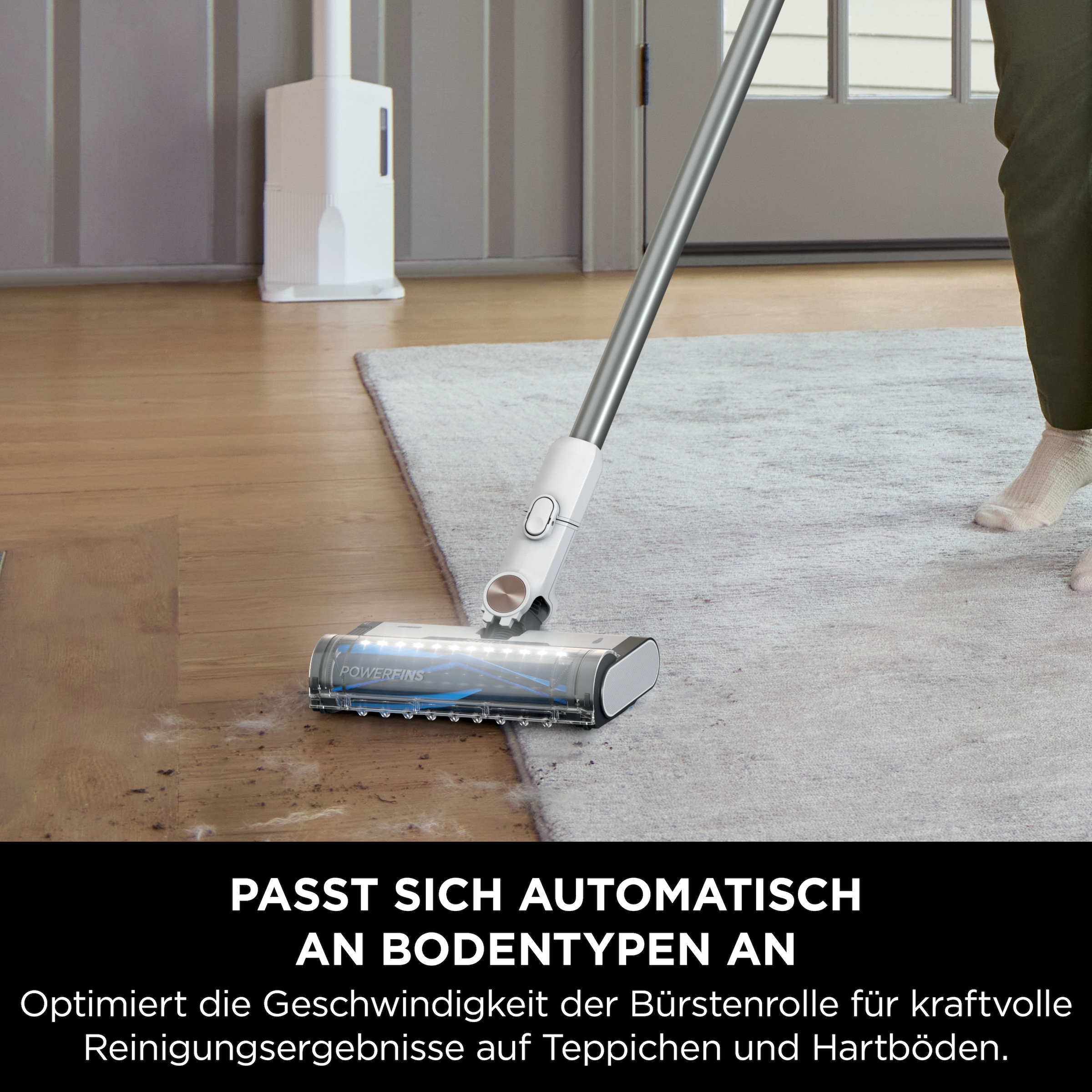 Shark Akku-Hand-und Stielstaubsauger »Shark Clean & Empty BU3521EU«, mit automatischem Entleerungssystem