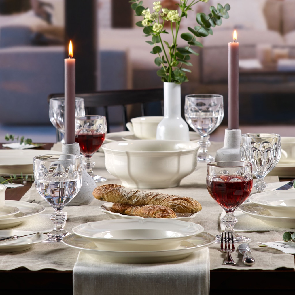 Villeroy & Boch Suppenteller »Suppenteller Manoir ø 22,8 cm weiß«
