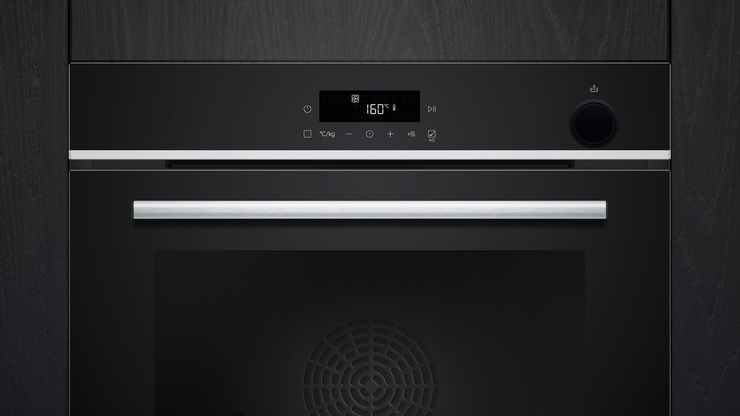 SIEMENS Einbaubackofen iQ300 »HR532GBS3«, mit Teleskopauszug nachrüstbar, AirFry-Funktion